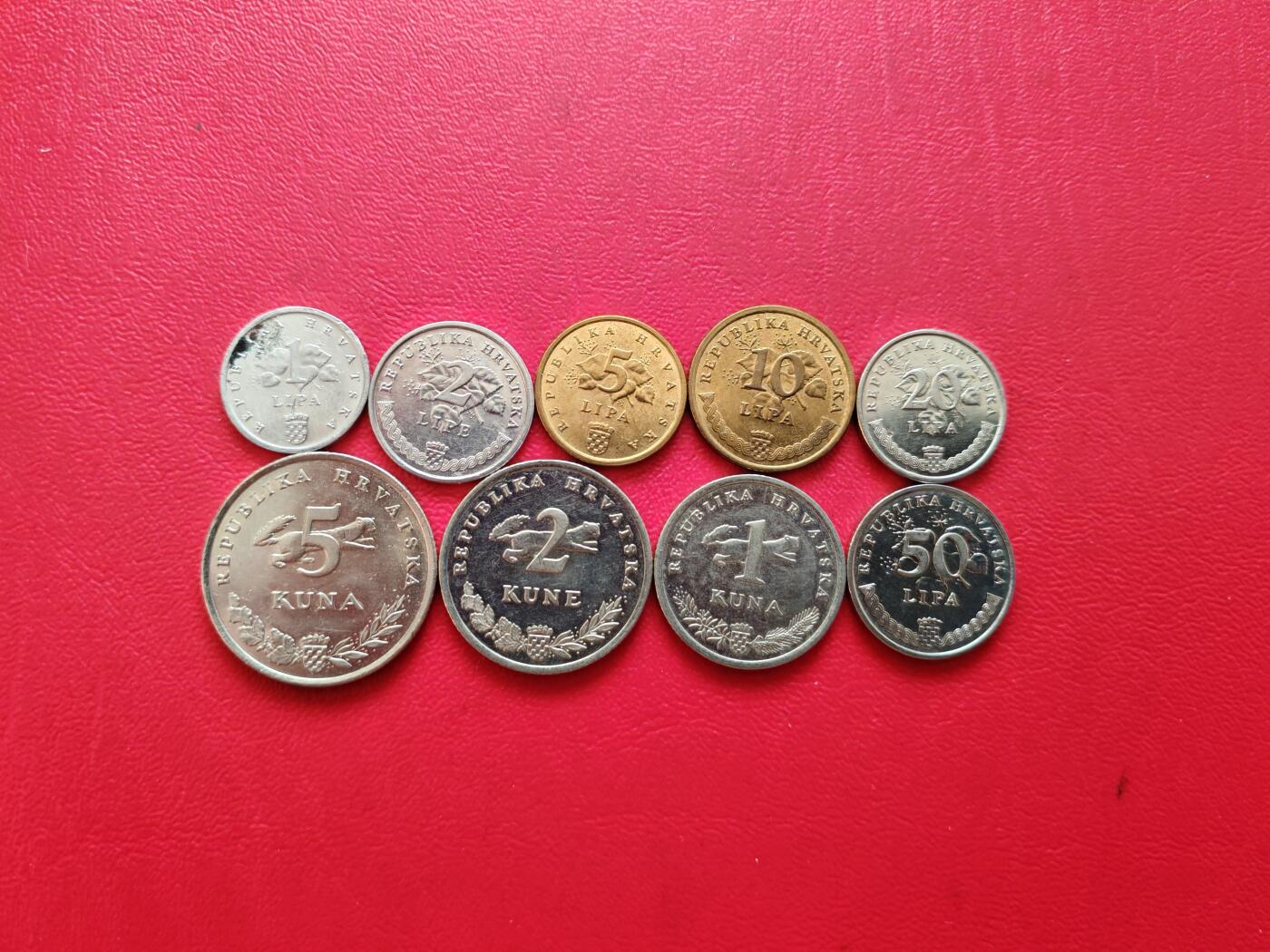 【云涧收藏】第八十五场，无预留最后收官场。 克罗地亚9枚套