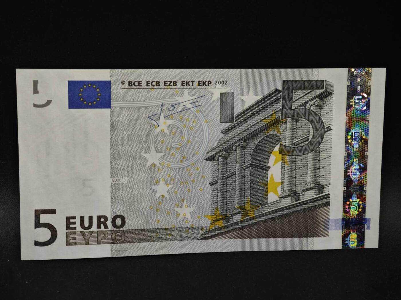 【淘币小摊】限时拍第八百四十二拍  纸币场  满百包邮可预留两周  周一统一发货  2002年5欧元纸币