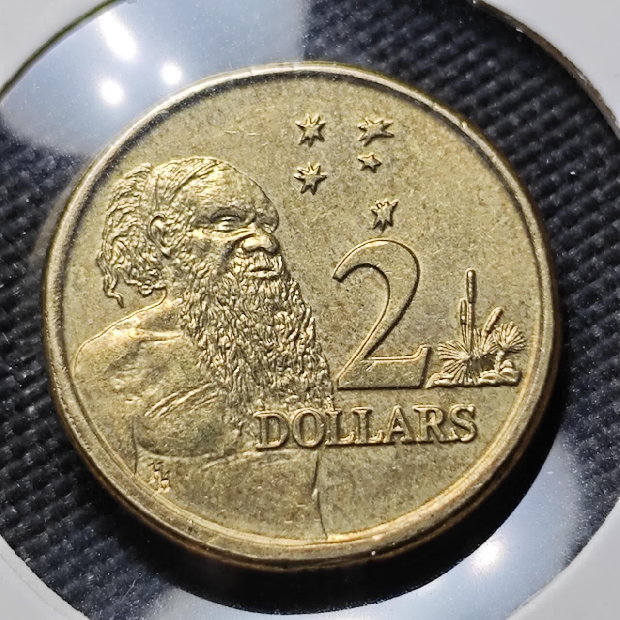 KK钱币收藏小铺  第385期  2月预留时间 周末发货  澳大利亚2元