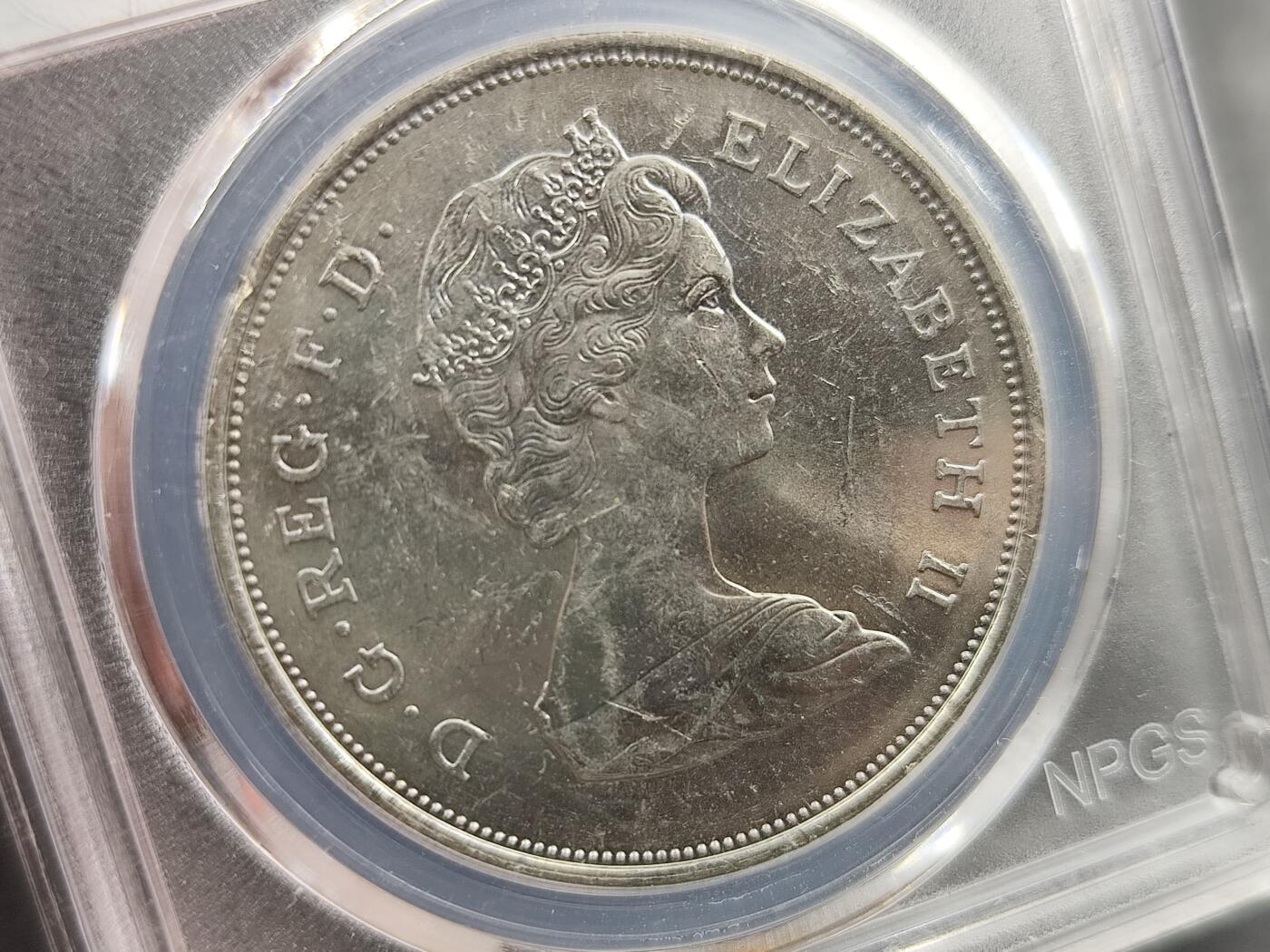 1月6日徽章钱币专场 众诚评级 外国纪念币 王太后80周年