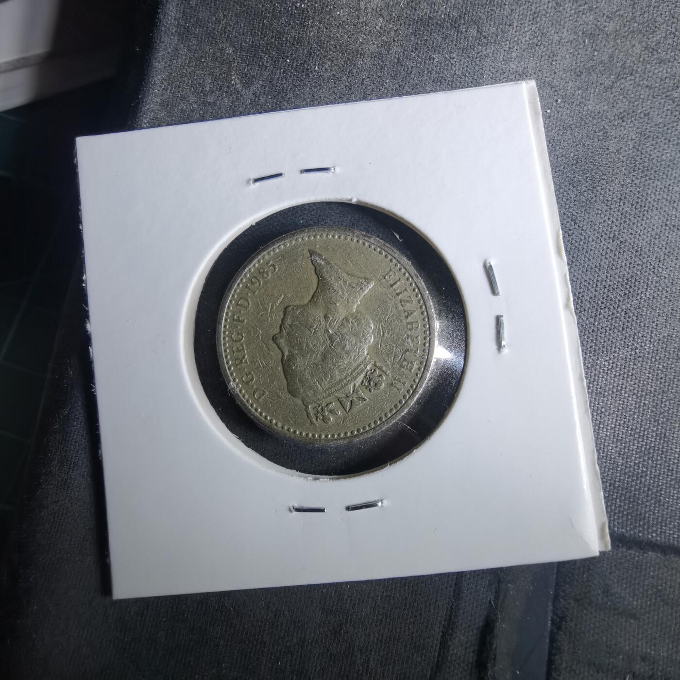 沼泽如烟--第952场 英国1985年1磅