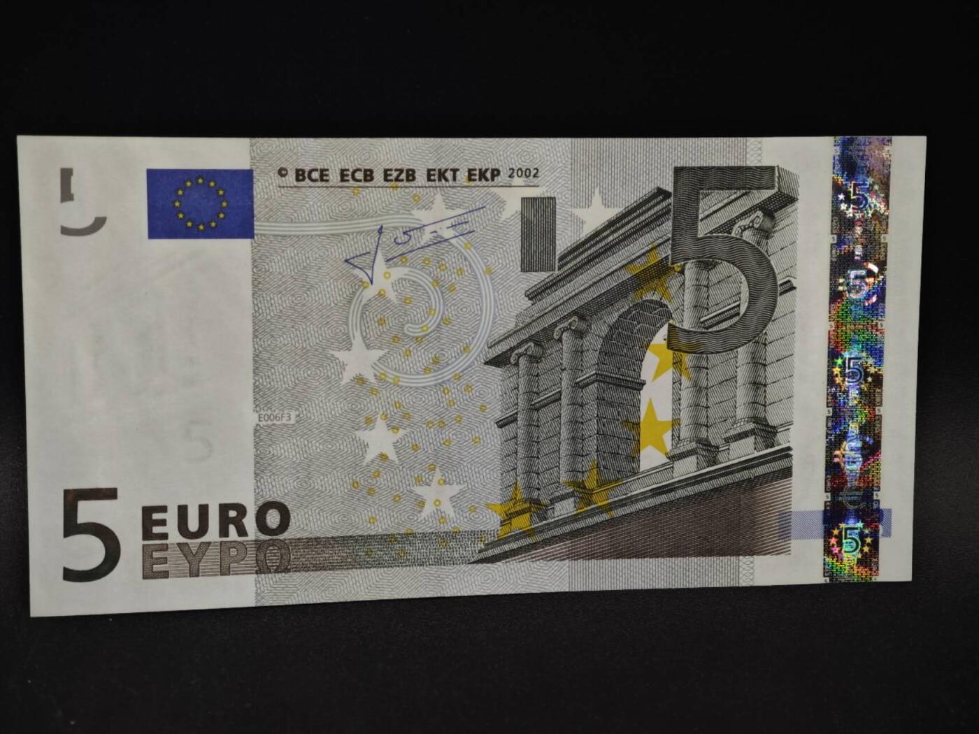 【淘币小摊】限时拍第八百四十二拍  纸币场  满百包邮可预留两周  周一统一发货  2002年5欧元纸币