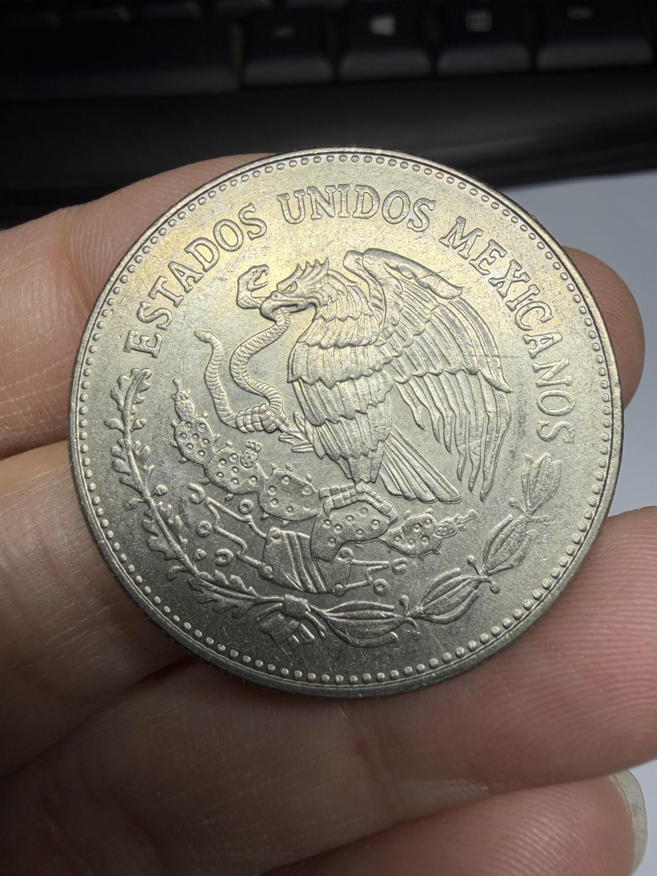 2026年集古藏今外币拍卖第一期-第2场—（总第299拍），可以寄存60天，满160元包邮。 1982年墨西哥50比索