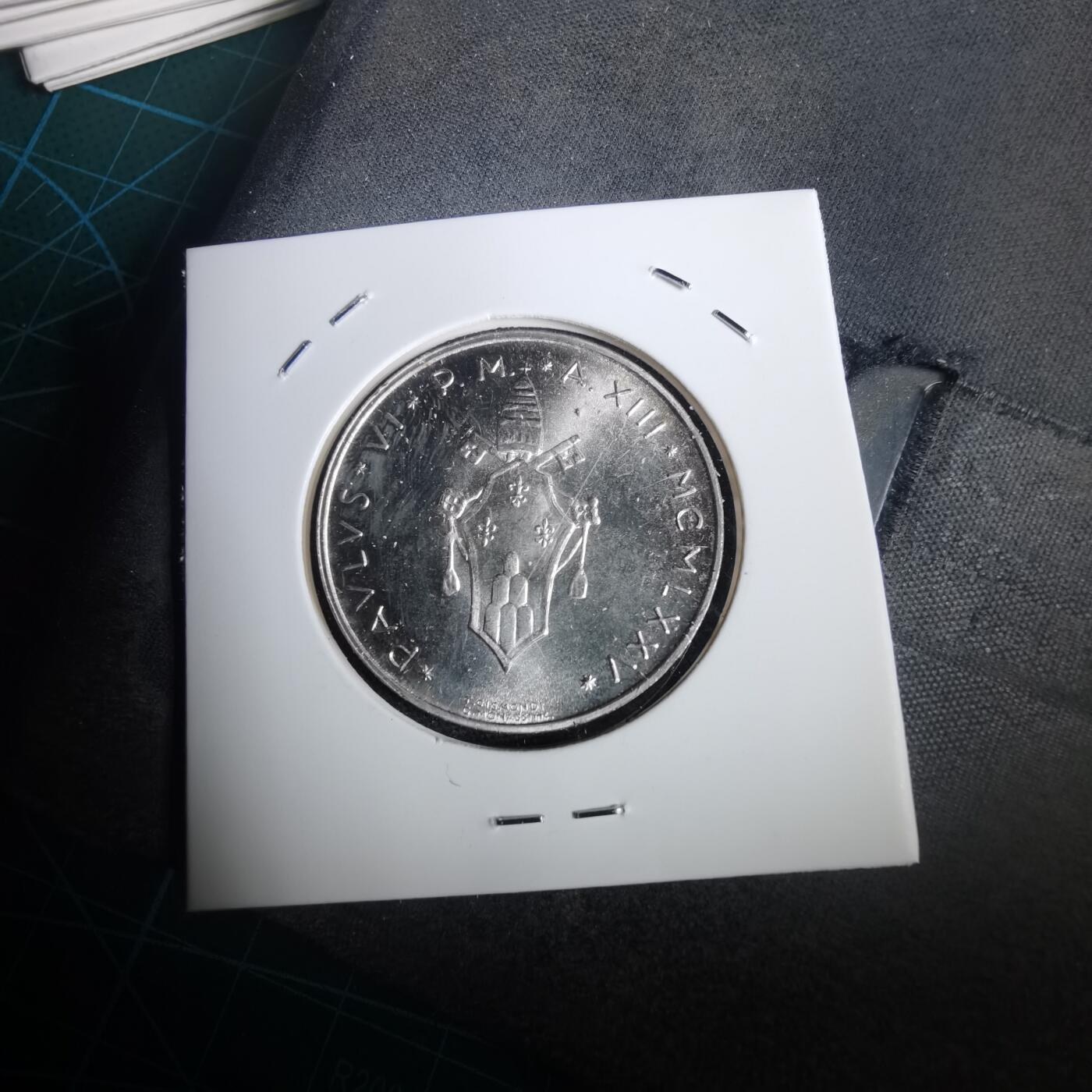 沼泽如烟--第953场 梵蒂冈银币