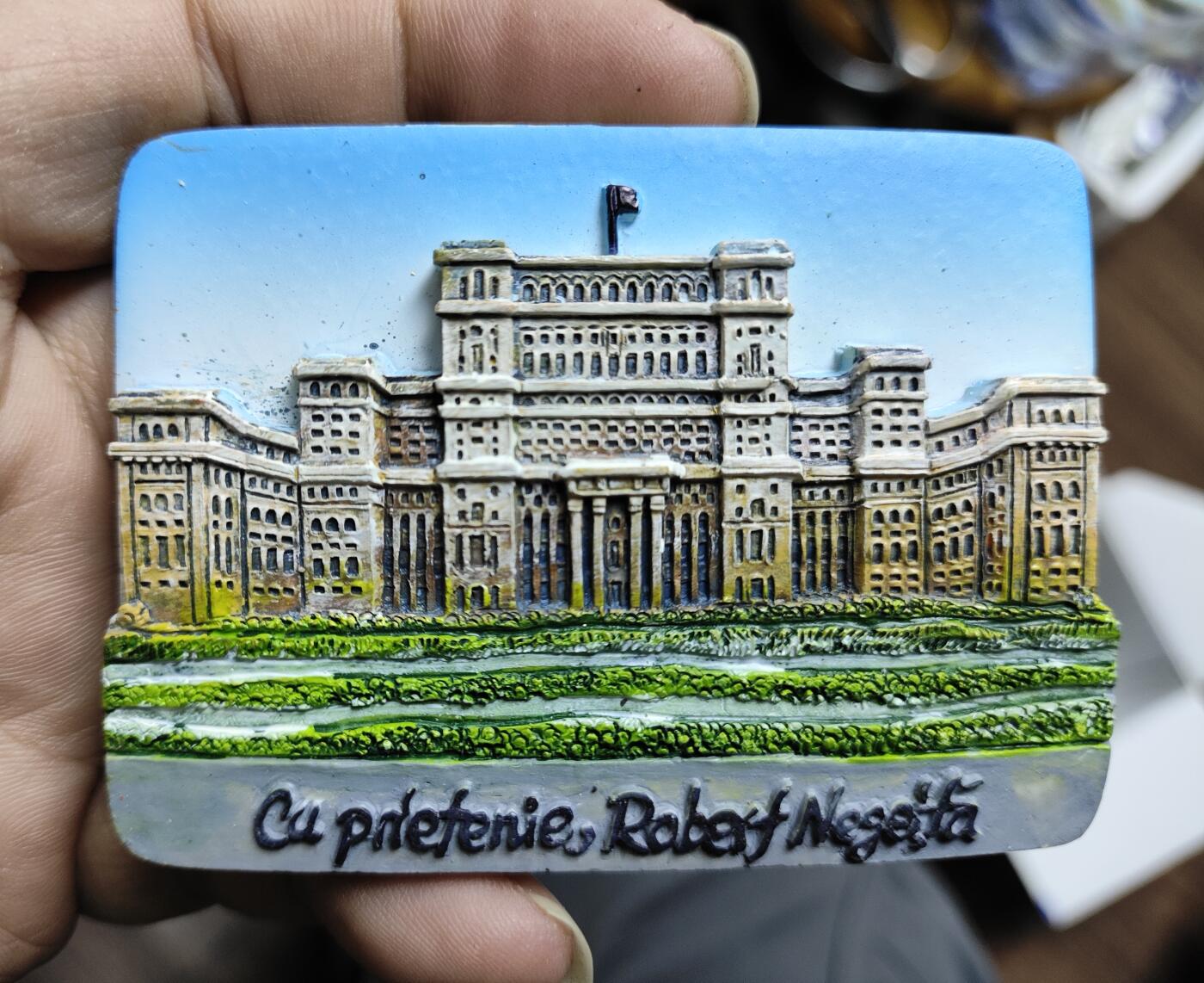 风光无限-精美冰箱贴 罗马尼亚-人民宫