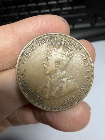 2026年集古藏今外币拍卖第一期-第2场—（总第299拍），可以寄存60天，满160元包邮。 - 1916年澳大利亚1便士