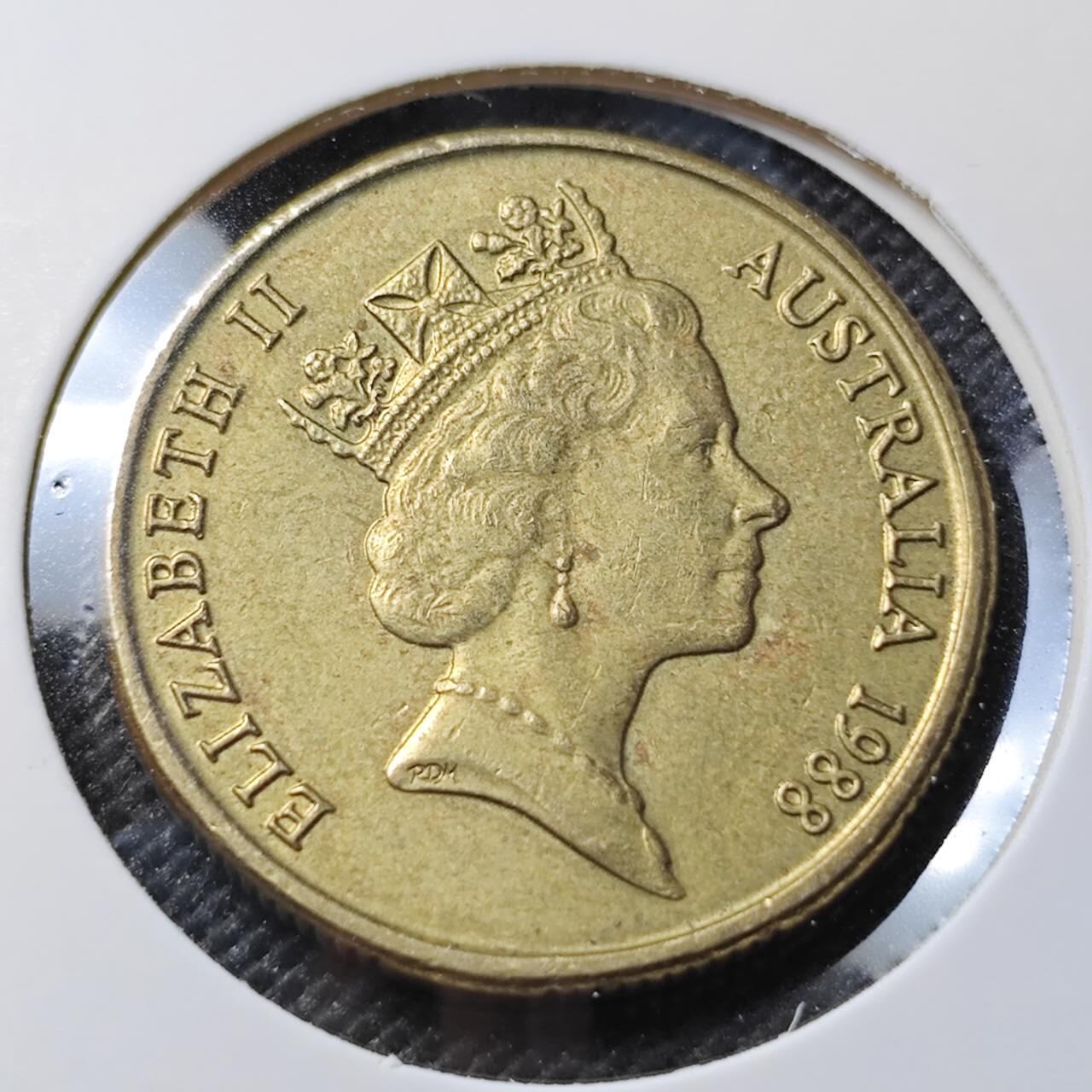 KK钱币收藏小铺  第385期  2月预留时间 周末发货  澳大利亚1元纪念币