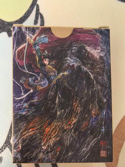 丫丫卡拍--24期*满赠妲己特卡，本场包含之前流拍品（1月6日22点截拍） - 昆仑万象-签绘水浒-半粗 一套