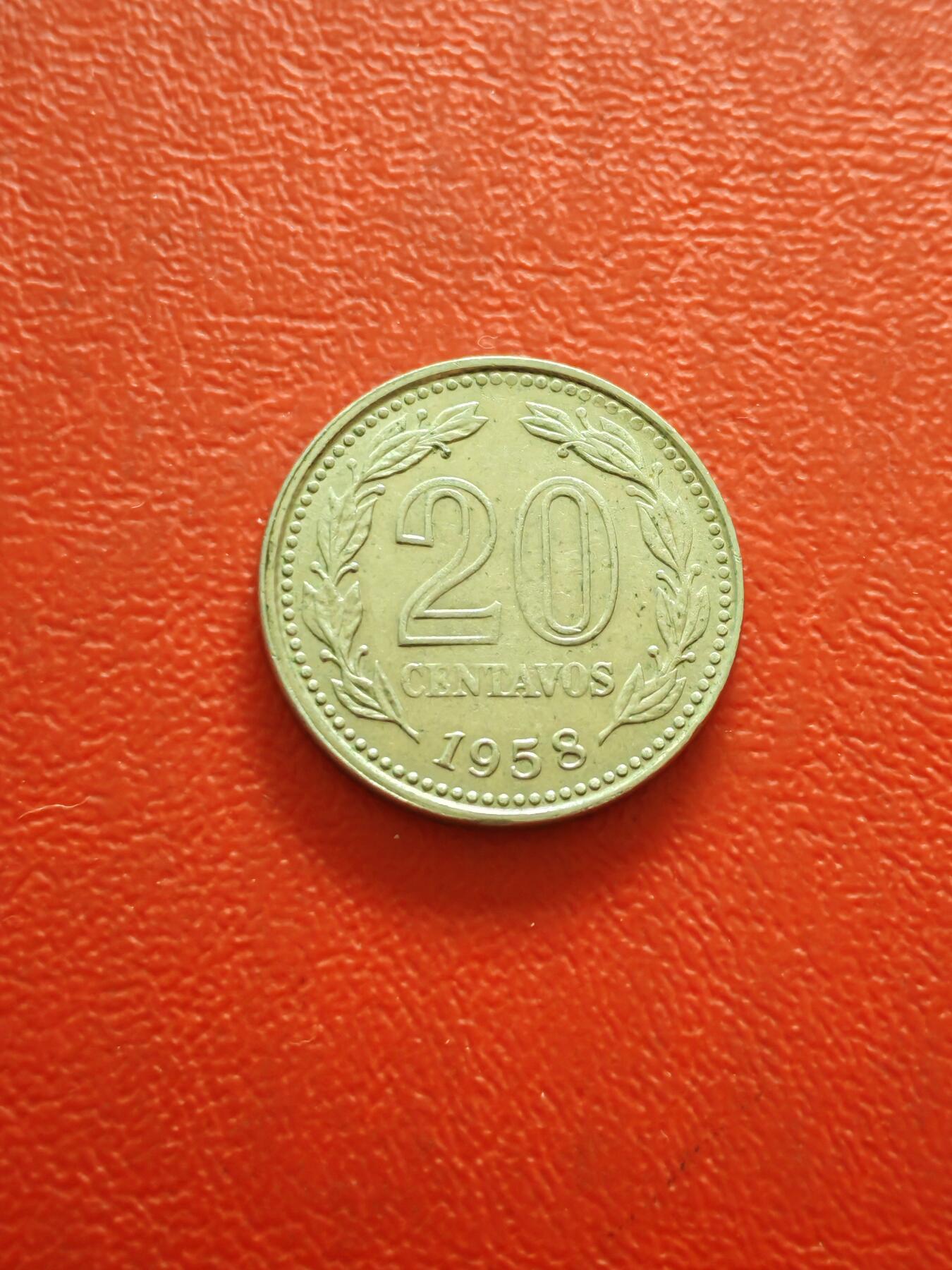 【云涧收藏】第八十五场，无预留最后收官场。 阿根廷1958年20分