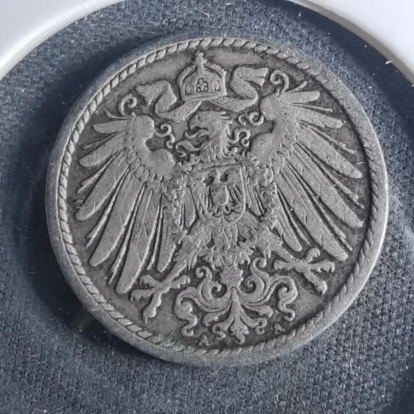 沼泽如烟--第952场 德国1898年5芬尼