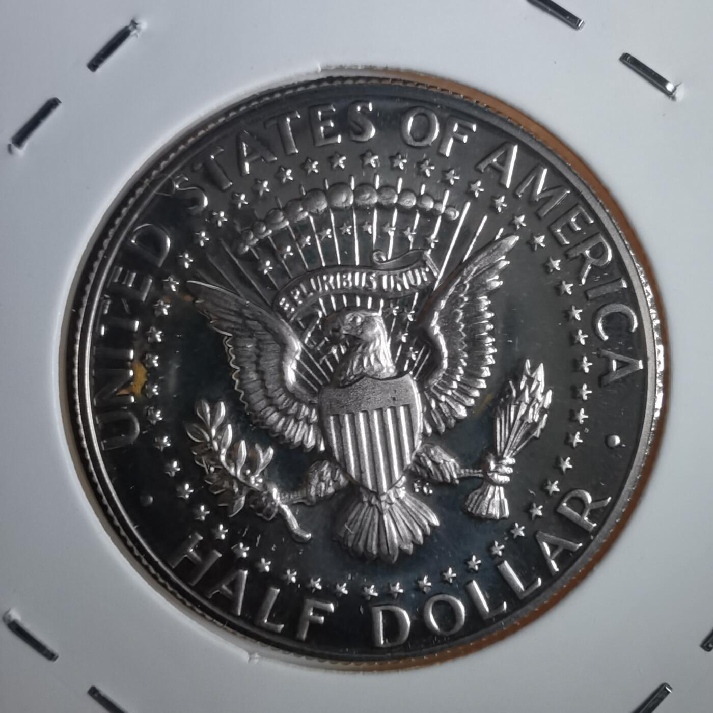 沼泽如烟--第953场 美国1986年50分精制币