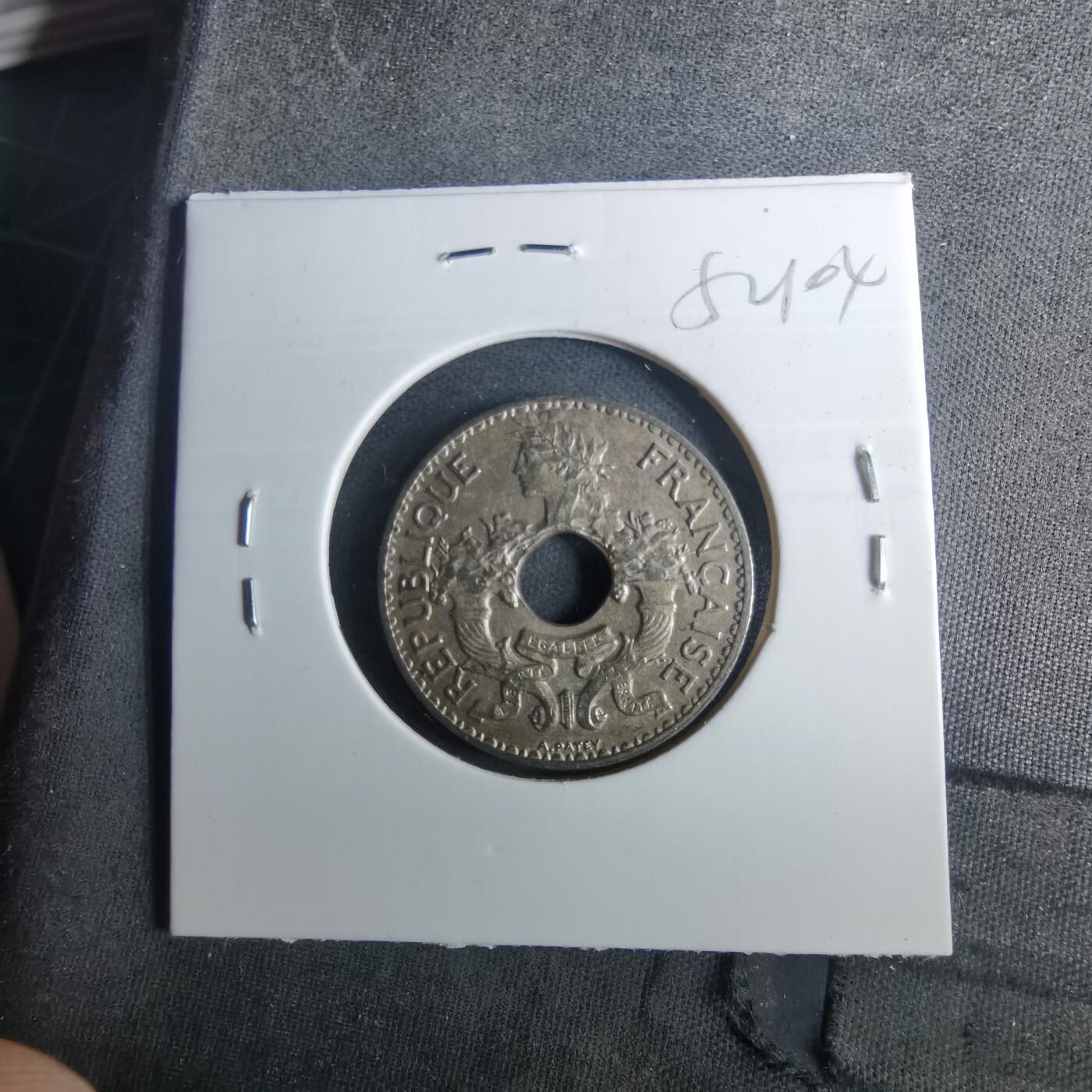 沼泽如烟--第952场 法属印度支那1938年五分