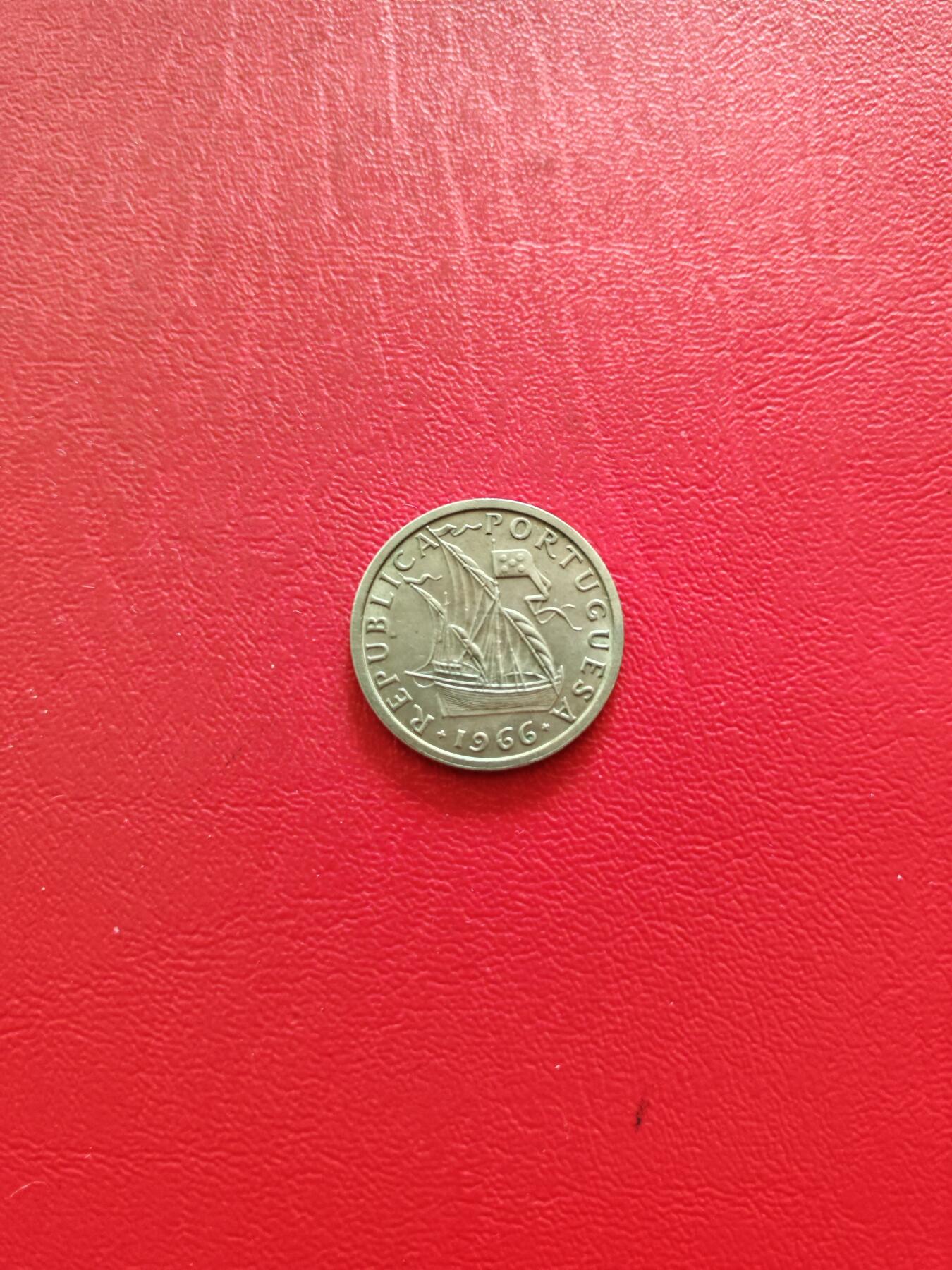 【云涧收藏】第八十五场，无预留最后收官场。 葡萄牙1966年5埃斯库多