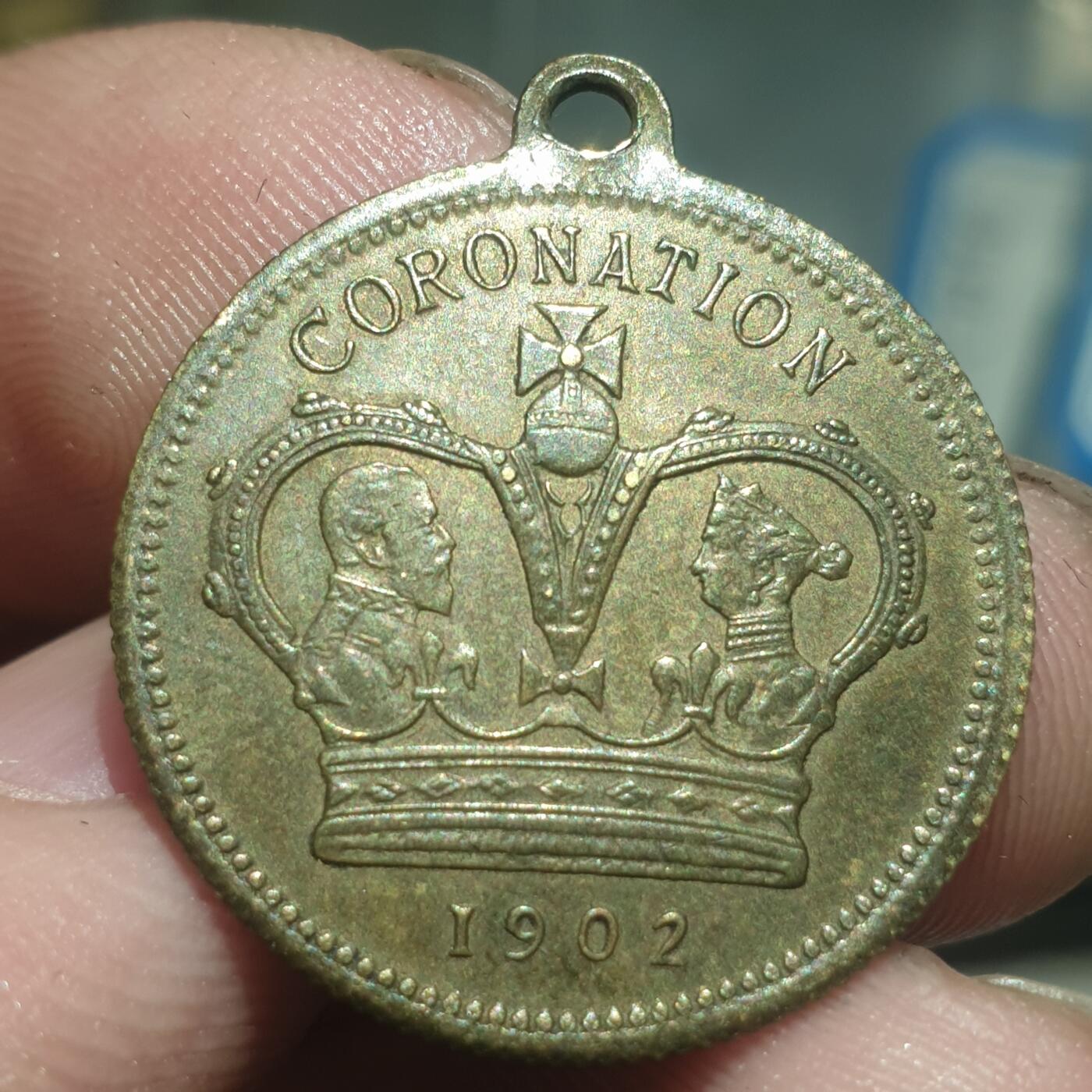 时间错勿拍勿拍 英国1902年奖章