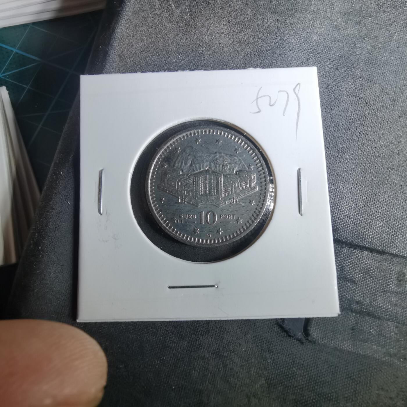 沼泽如烟--第952场 直布罗陀1998年10便士纪念币