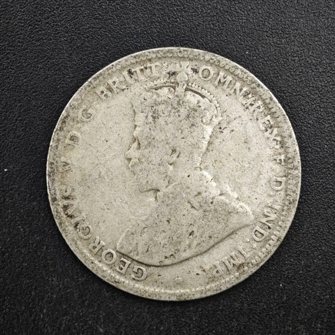 【淘币小摊】限时拍第八百四十拍  散币银币场  满百包邮可预留两周  周一统一发货  澳大利亚1912年乔治五世一先令银币参考银价90