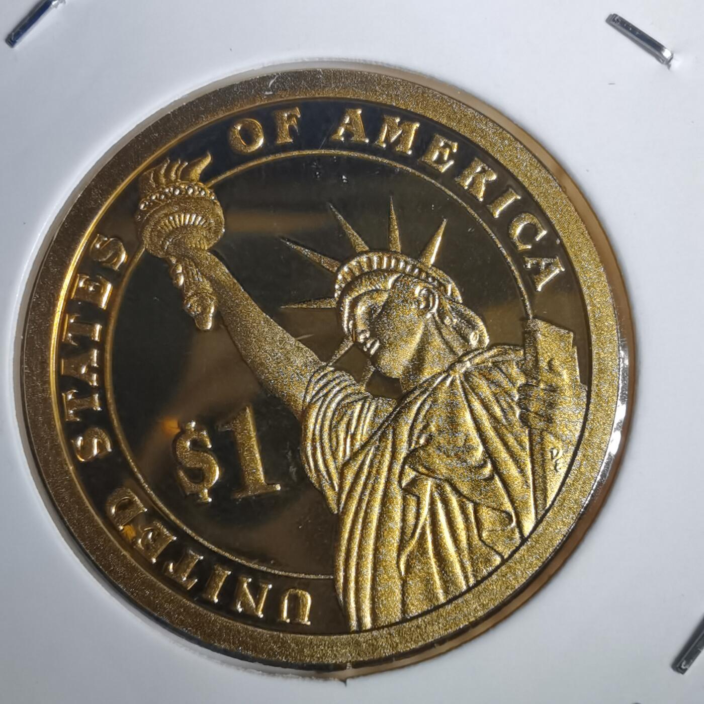 沼泽如烟--第953场 美国总统精制纪念币