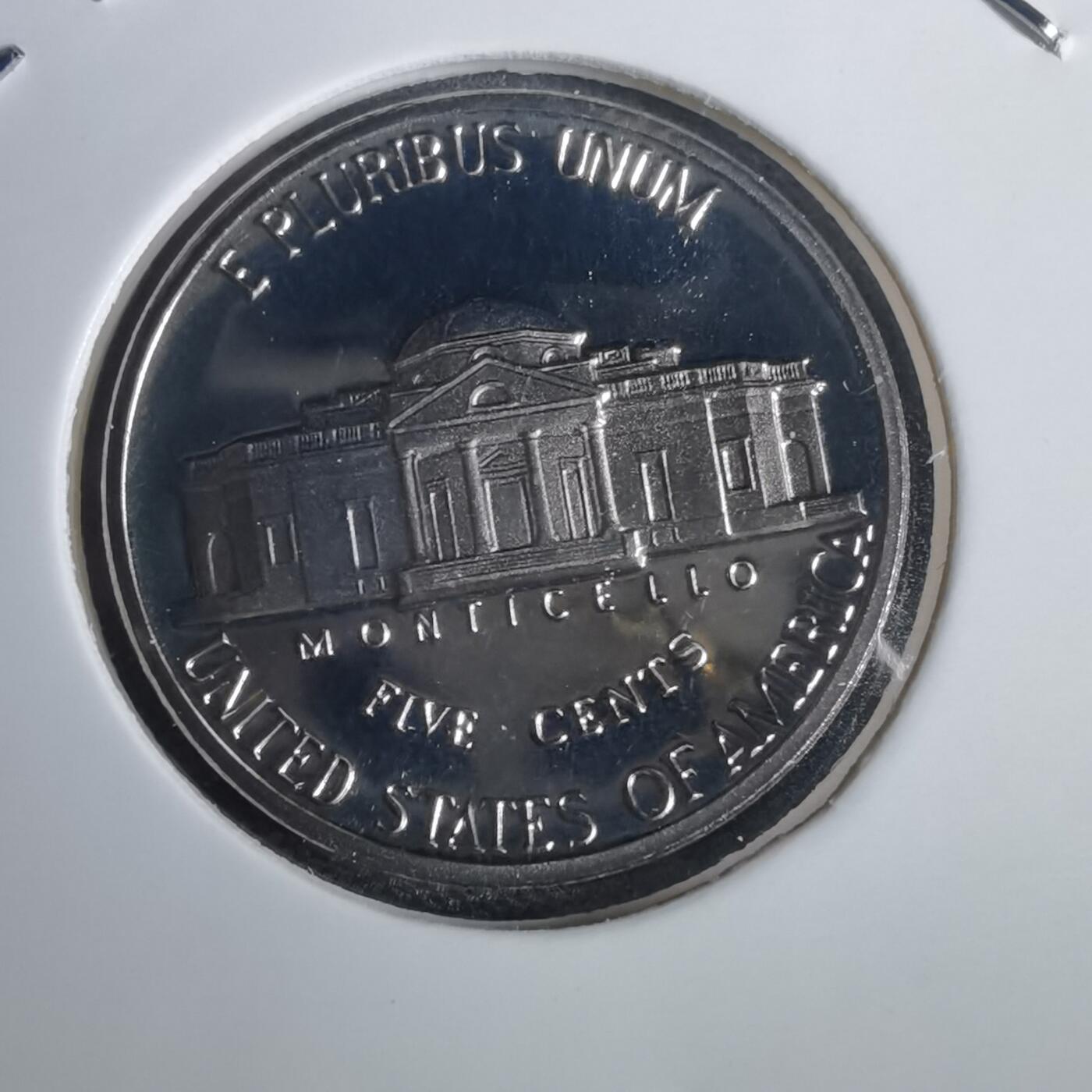 沼泽如烟--第953场 美国1986年5分精制币