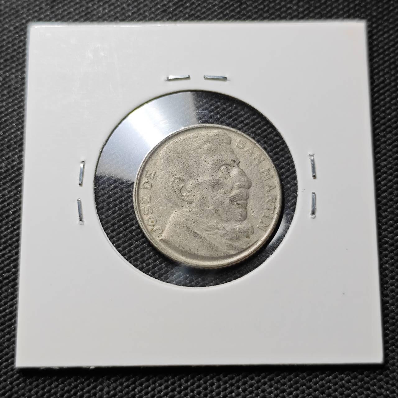 KK钱币收藏小铺  第385期  2月预留时间 周末发货  阿根廷20分纪念币