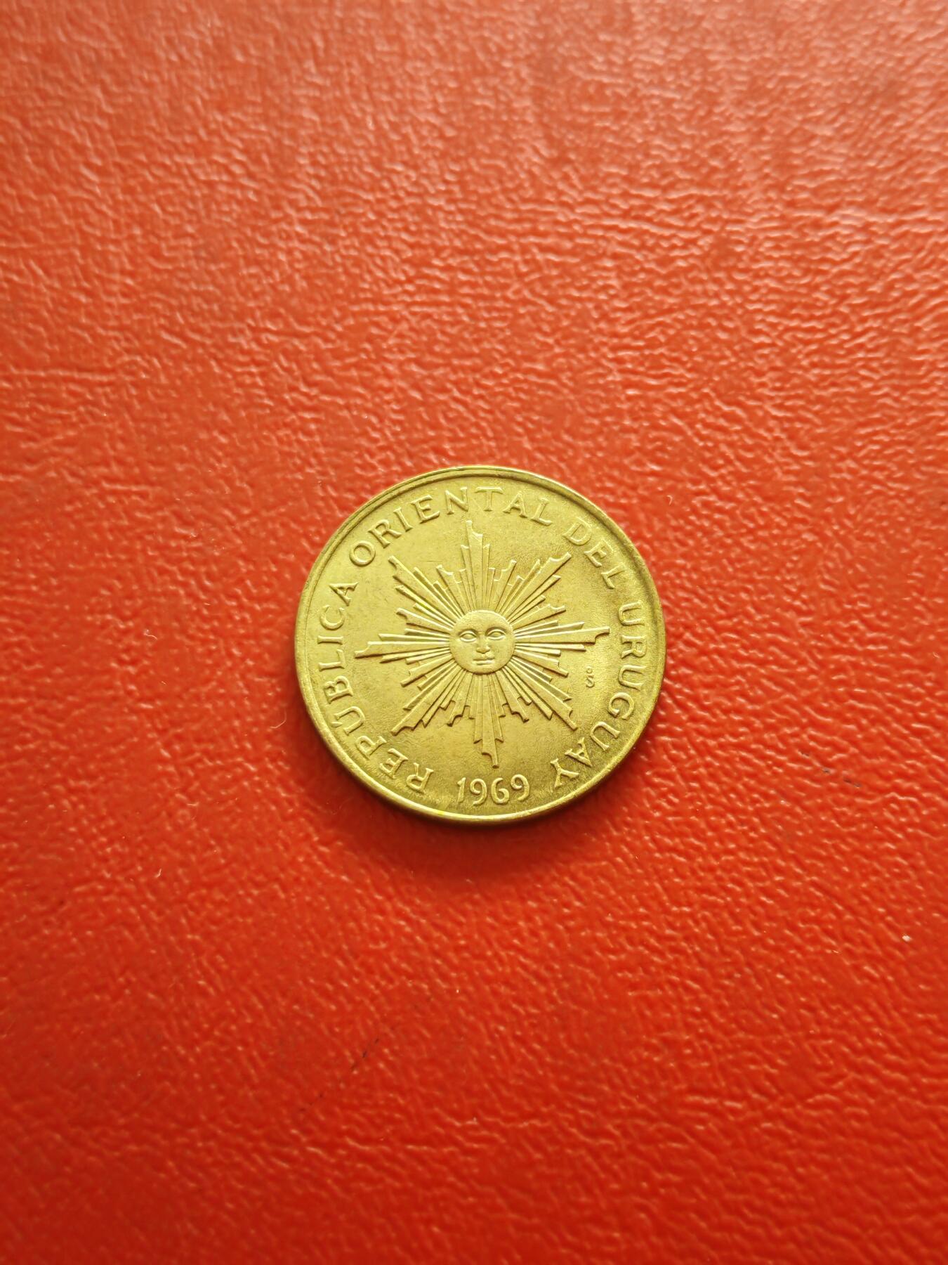 【云涧收藏】第八十五场，无预留最后收官场。 乌拉圭1969年5比索