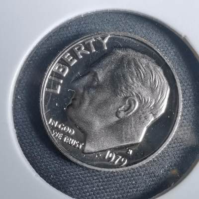 沼泽如烟--第953场 - 美国1979年10分精制币