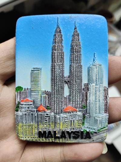 风光无限，精美冰箱贴A - 马来西亚-双子塔