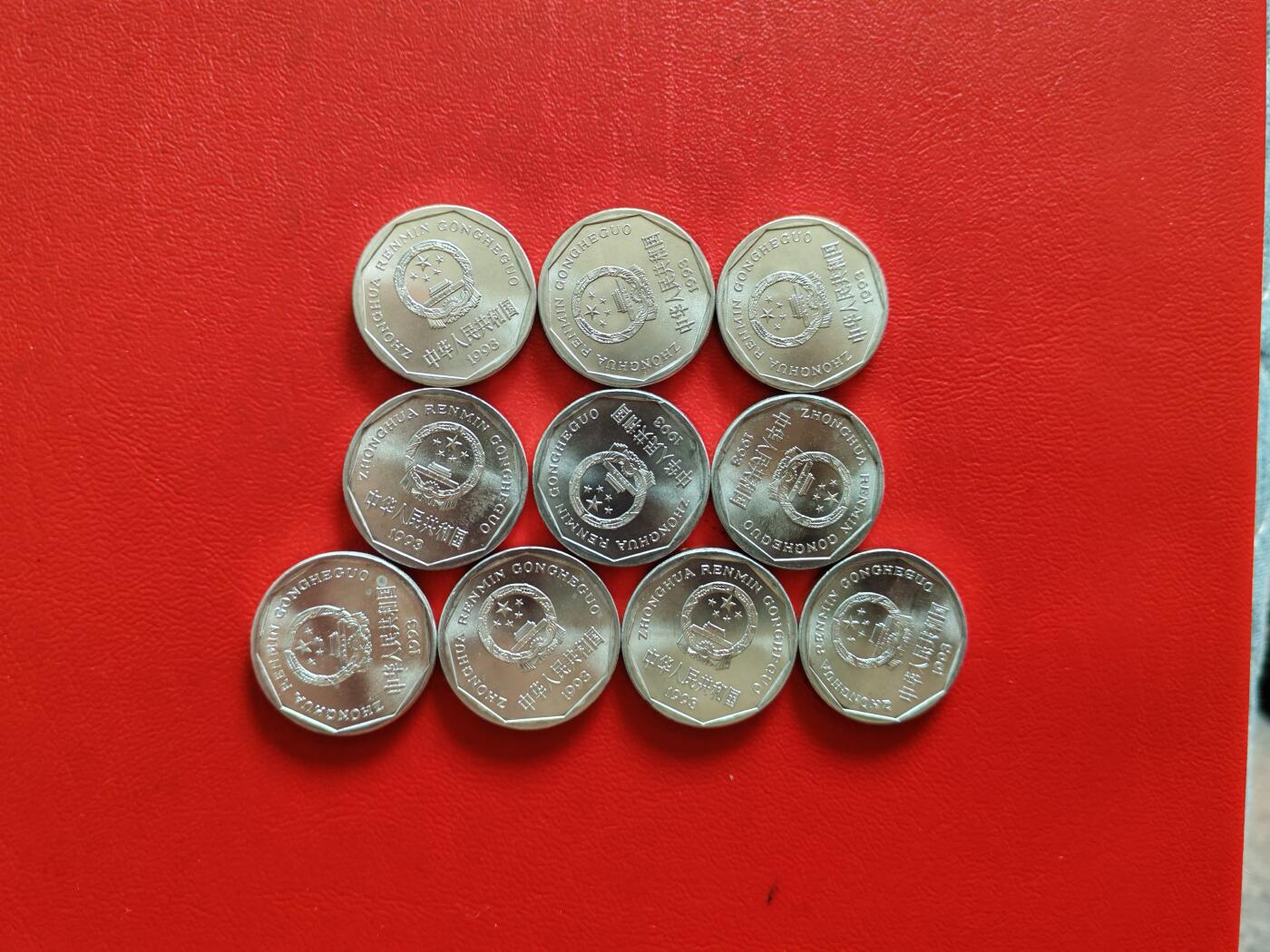 【云涧收藏】第八十五场，无预留最后收官场。 1993年卷拆原光菊花10枚