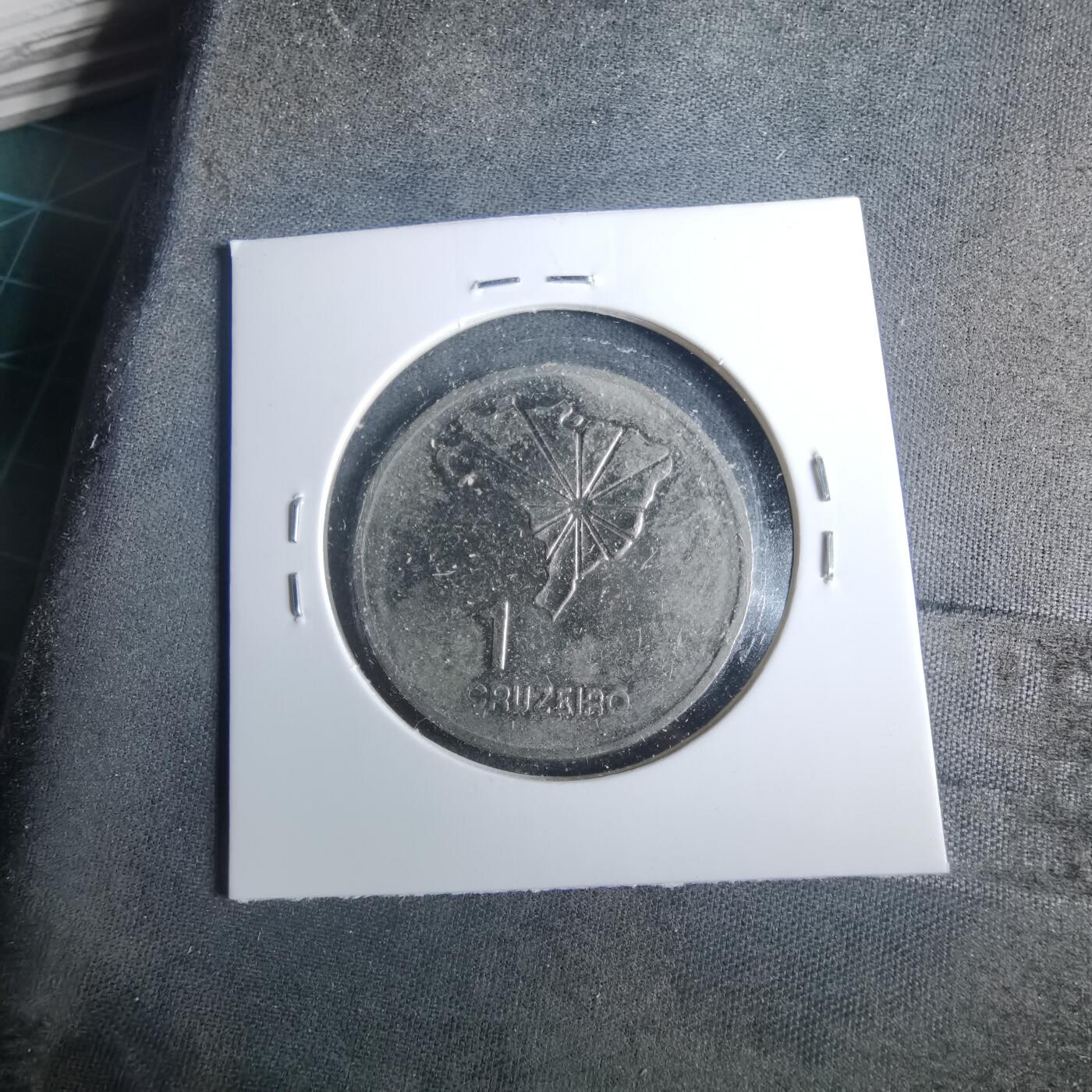 沼泽如烟--第952场 巴西1972年1克鲁塞罗纪念币