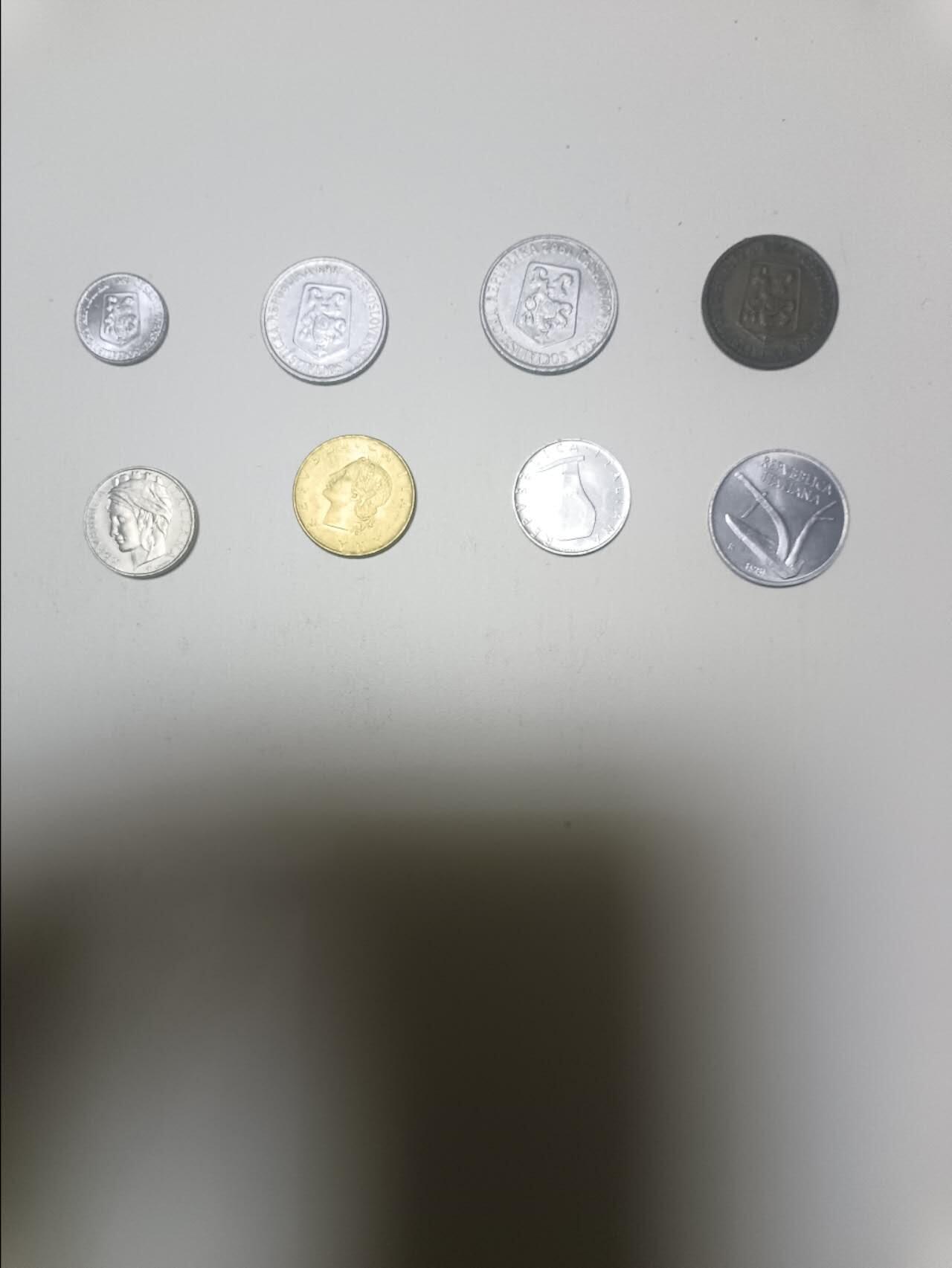 【20260106】非全新纸币和硬币第321场 欧洲国家8枚硬币不同版本