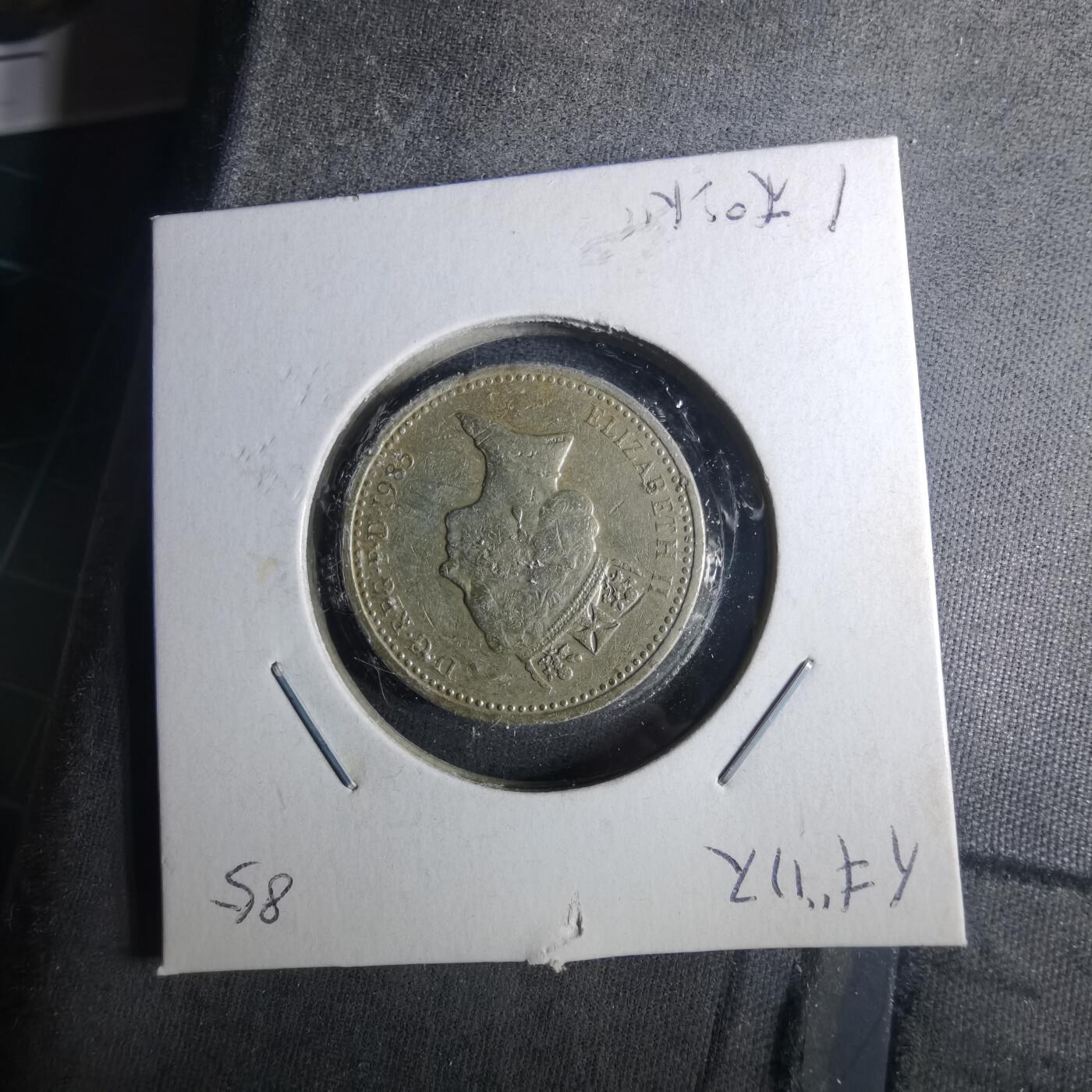 沼泽如烟--第952场 英国1985年1磅