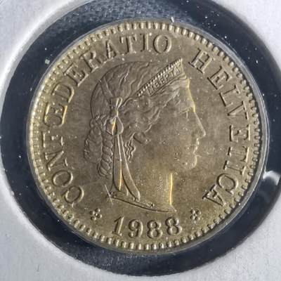 沼泽如烟--第952场 - 瑞士1988年五分