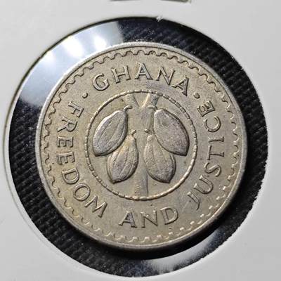 KK钱币收藏小铺  第385期  2月预留时间 周末发货 -  加纳10比塞瓦