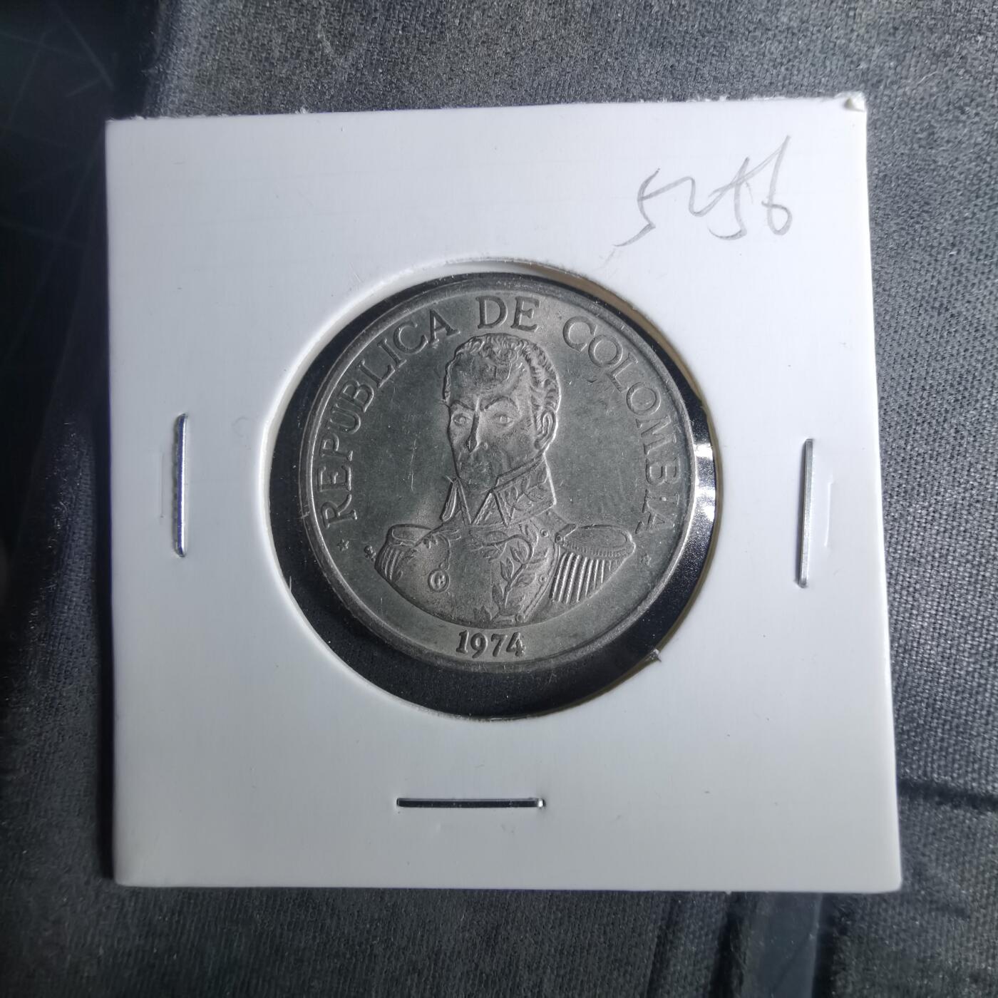 沼泽如烟--第952场 哥伦比亚1974年1比索