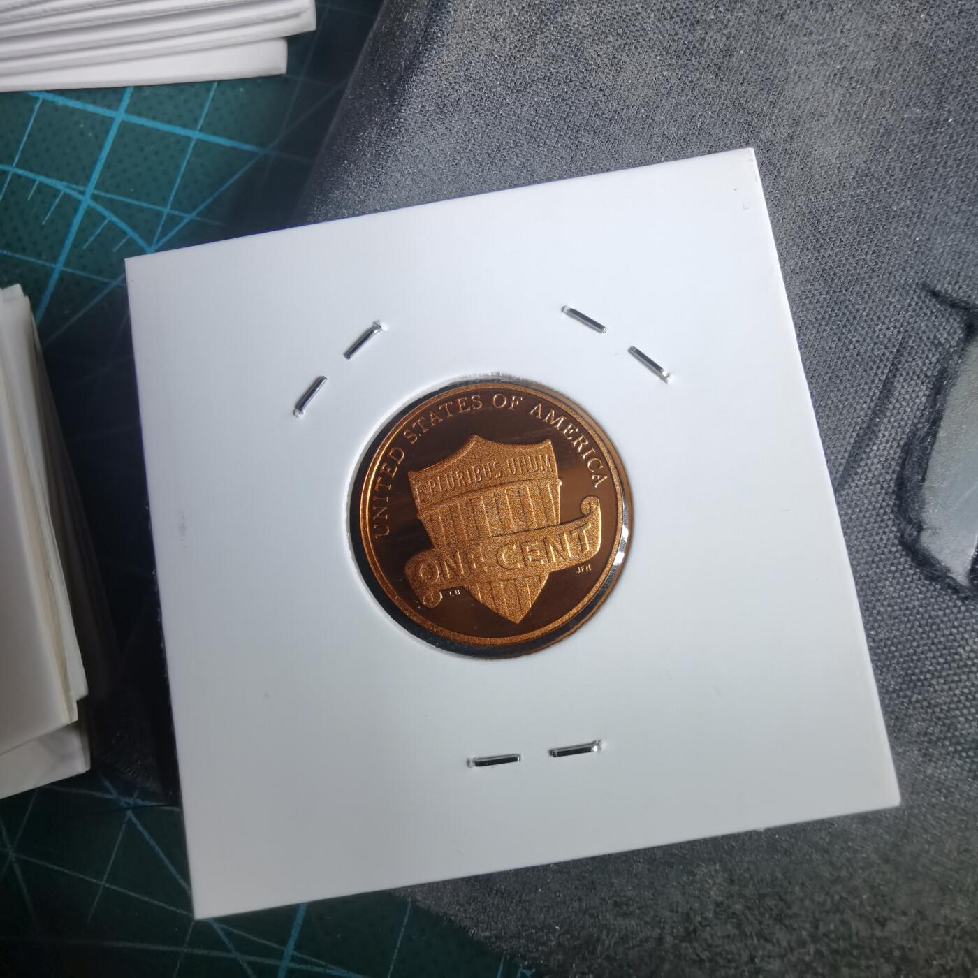 沼泽如烟--第953场 美国2011年1分精制币