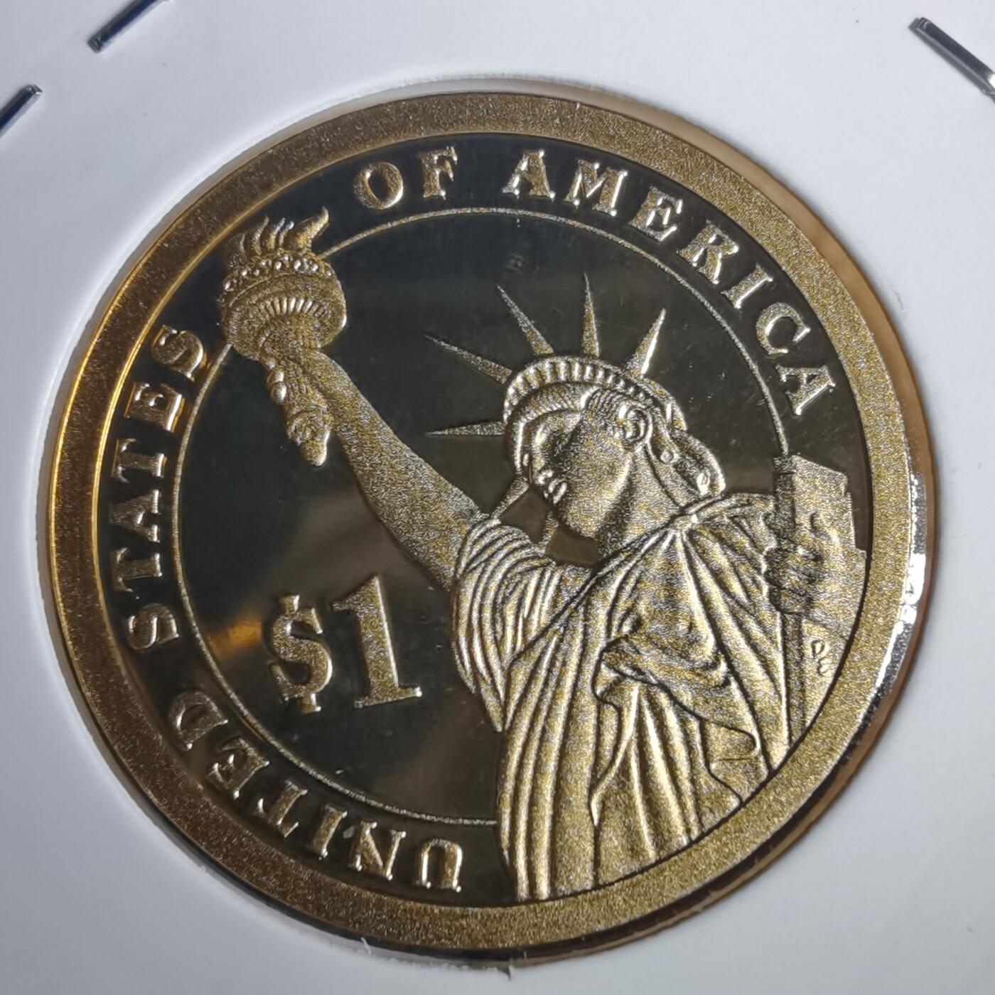 沼泽如烟--第953场 美国总统精制纪念币