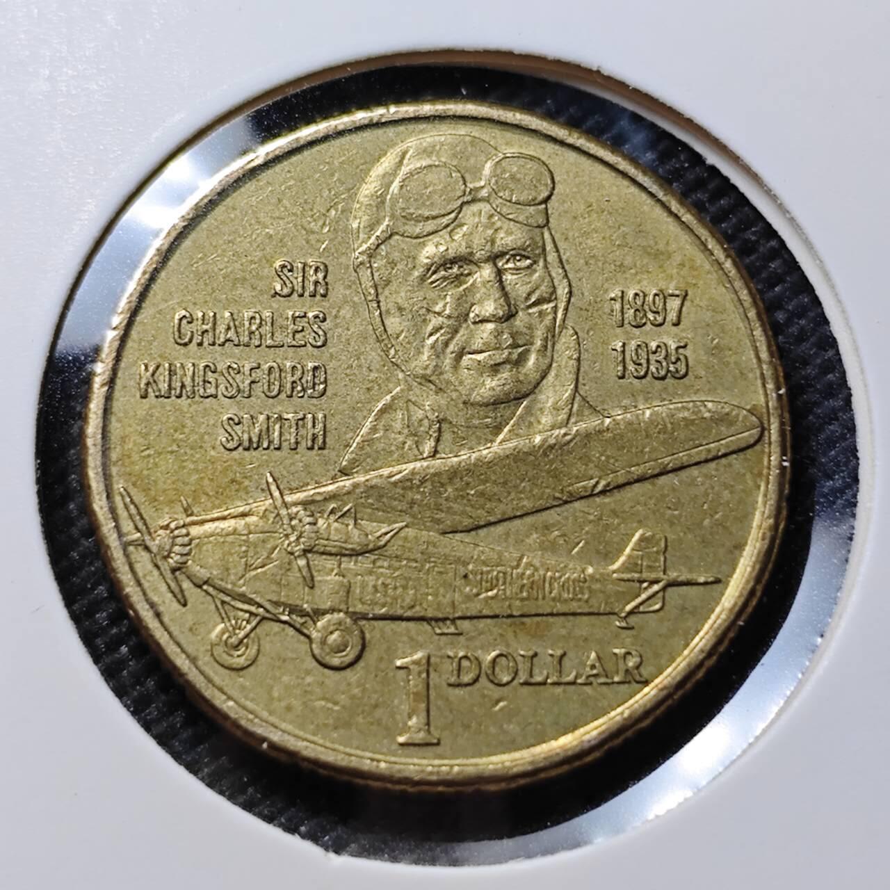 KK钱币收藏小铺  第385期  2月预留时间 周末发货  澳大利亚1元纪念币