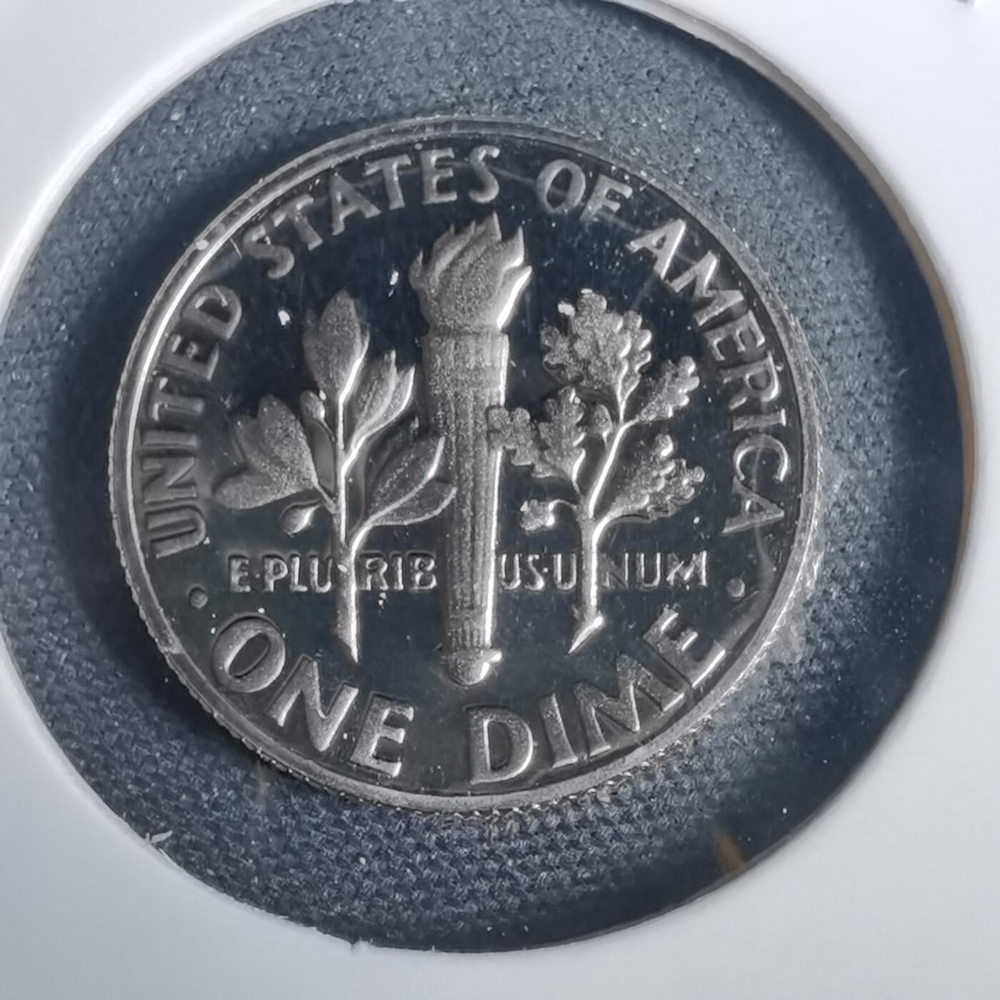 沼泽如烟--第953场 美国1978年10分精制币