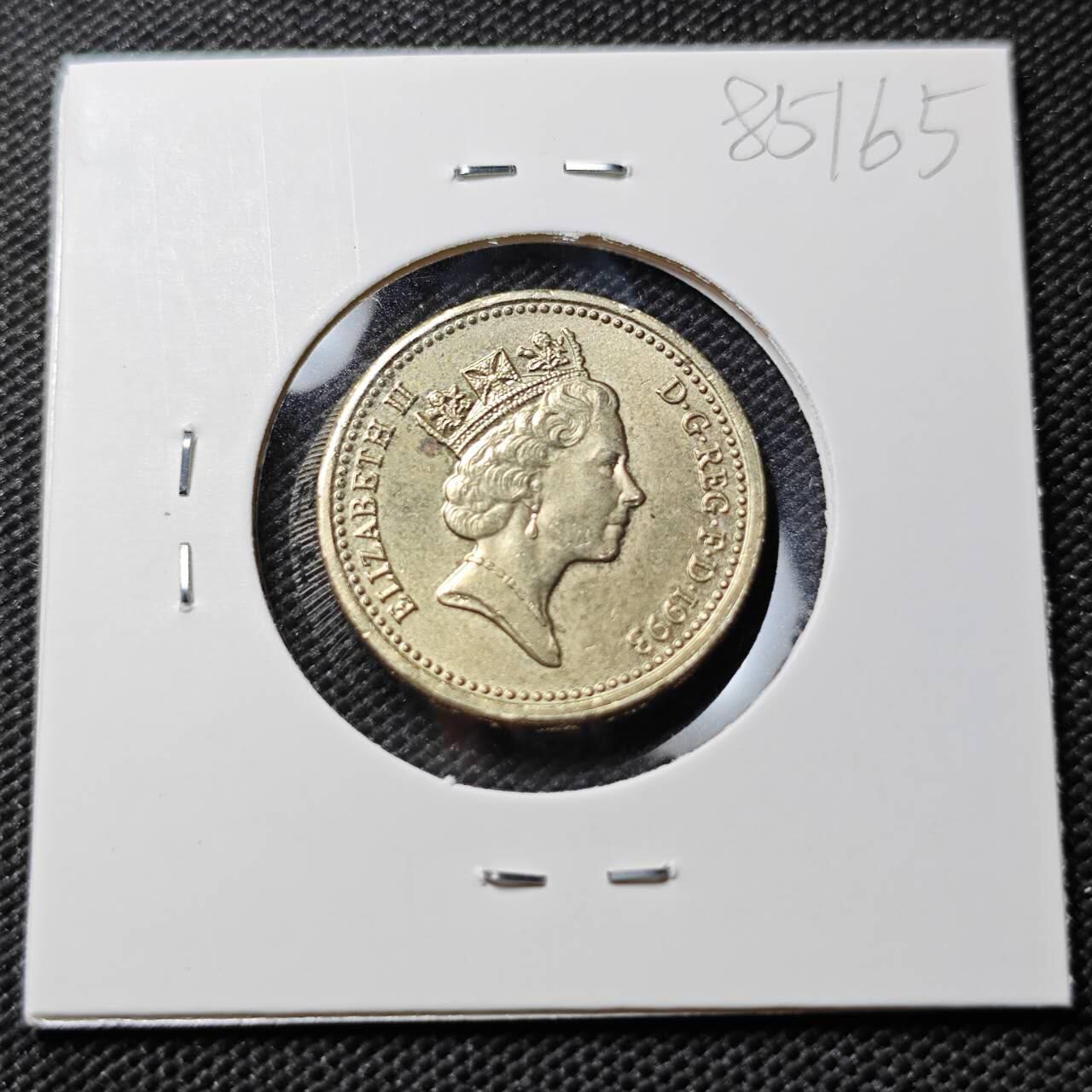 KK钱币收藏小铺  第385期  2月预留时间 周末发货  英国1镑