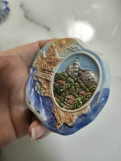 风光无限-精美冰箱贴 厦门鼓浪屿-海豚湾（陶瓷）