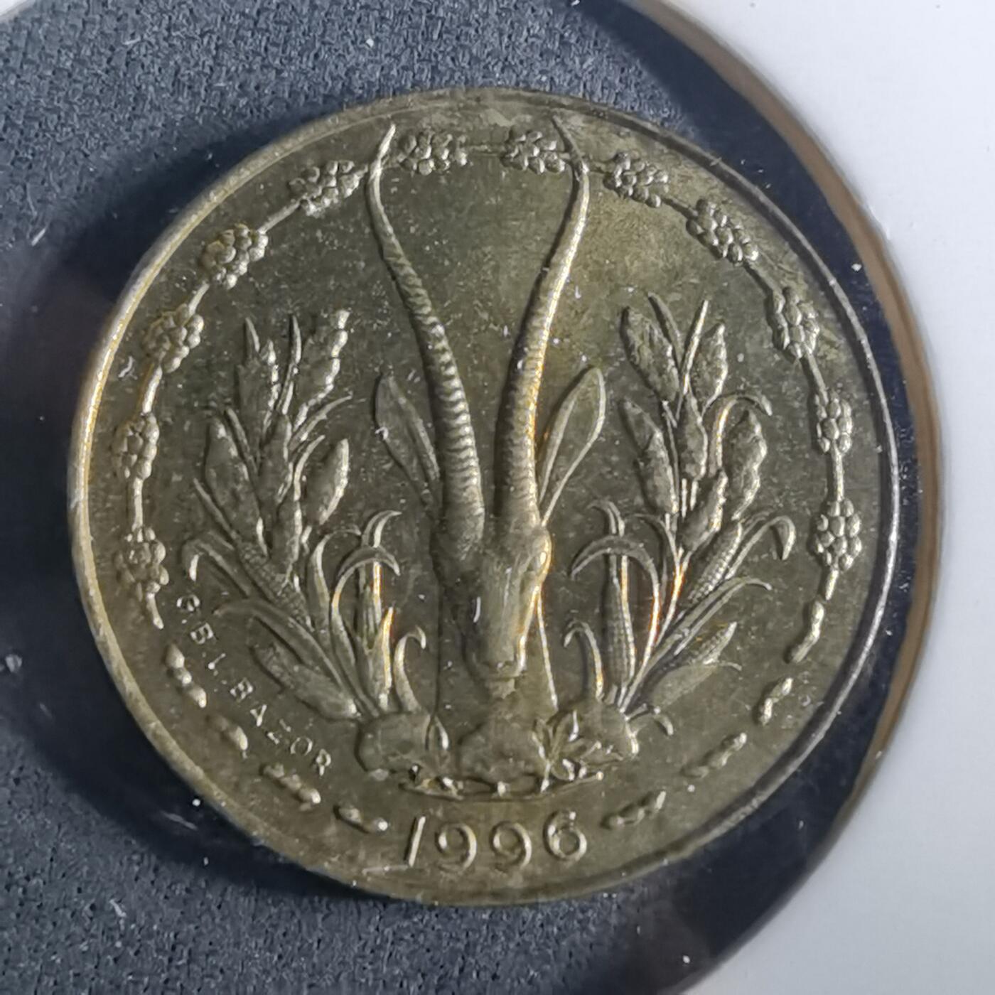 沼泽如烟--第952场 西非1996年5法郎