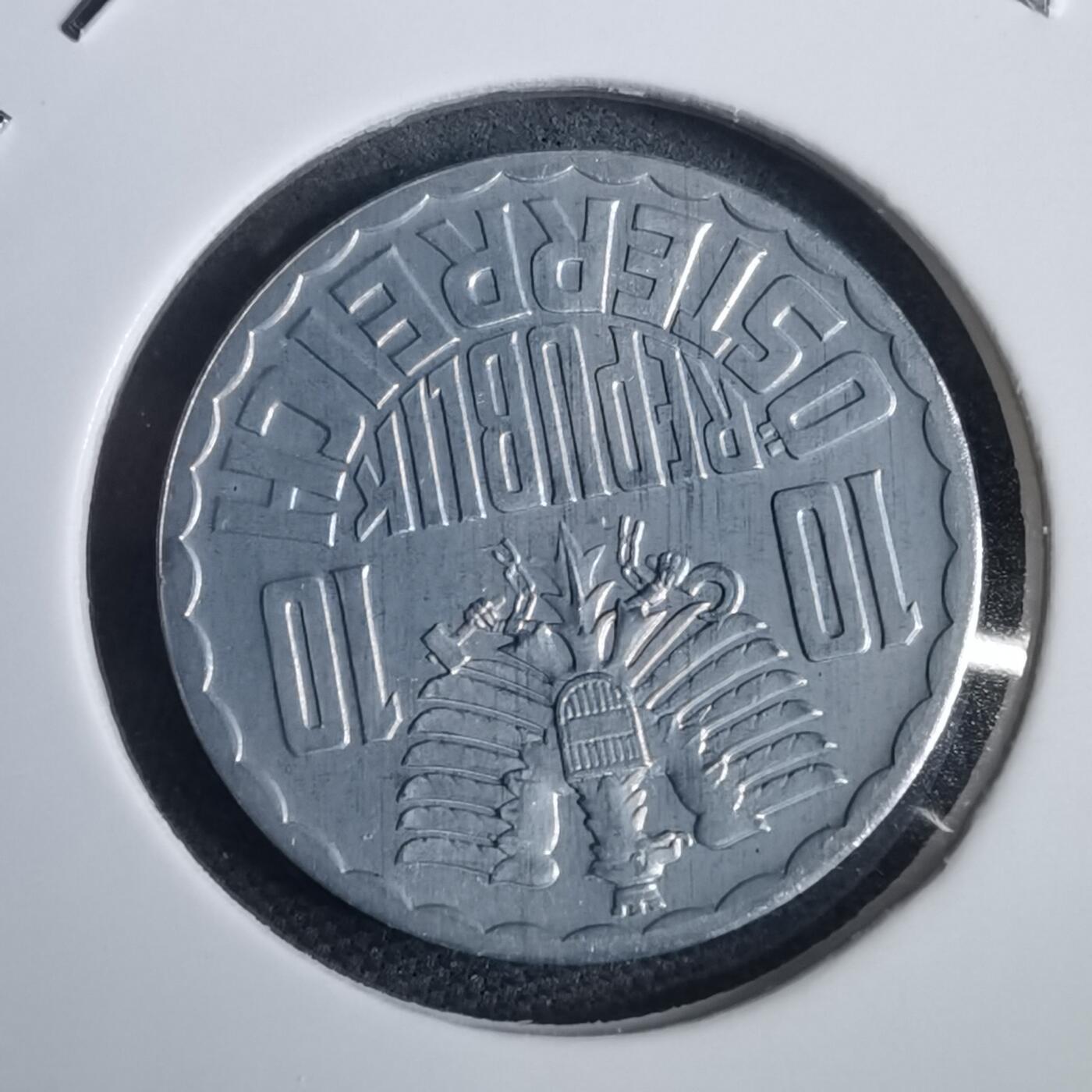 沼泽如烟--第953场 奥地利1966年10格罗申精制币