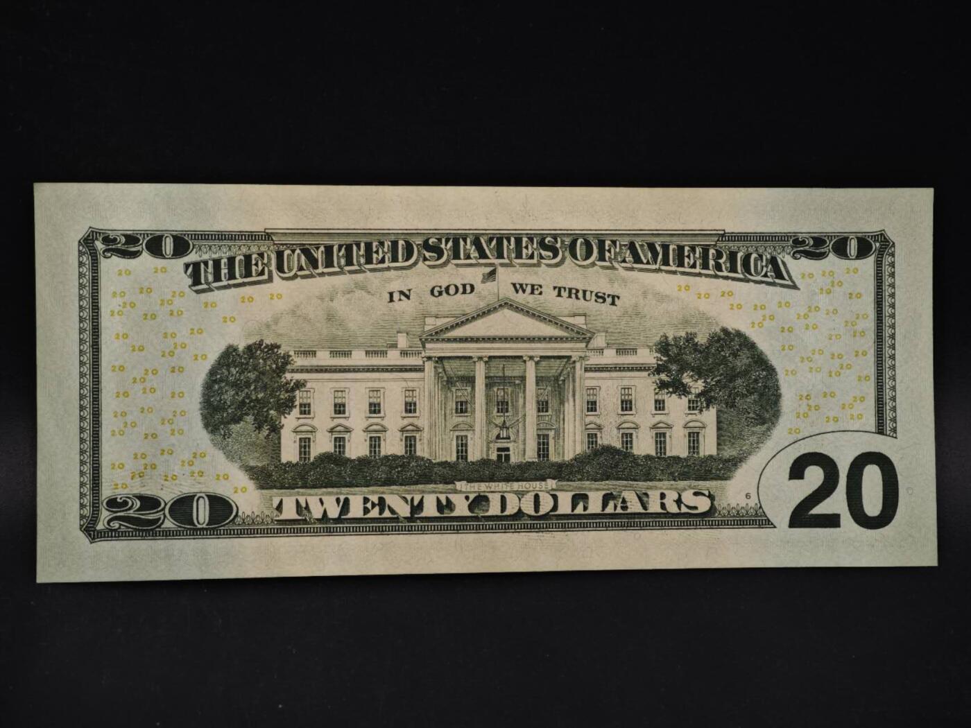 【淘币小摊】限时拍第八百四十二拍  纸币场  满百包邮可预留两周  周一统一发货  美国2006年20元纸币