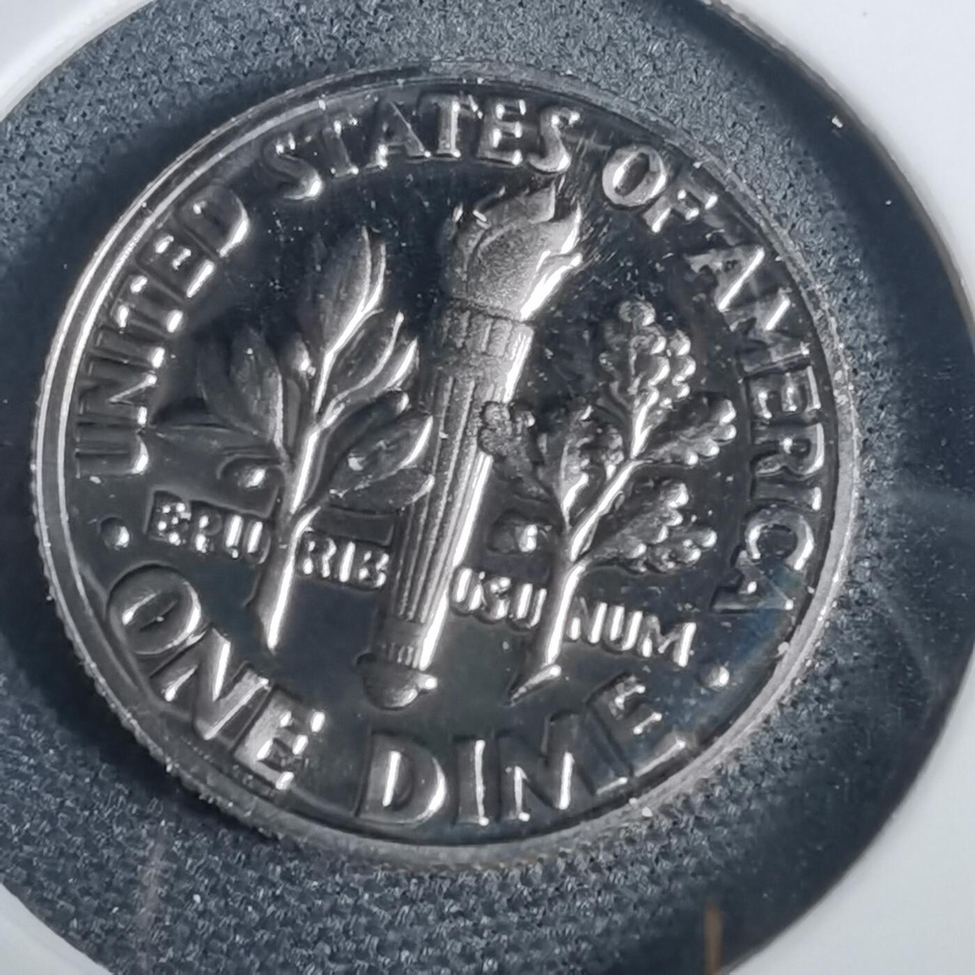 沼泽如烟--第953场 美国1984年10分精制币