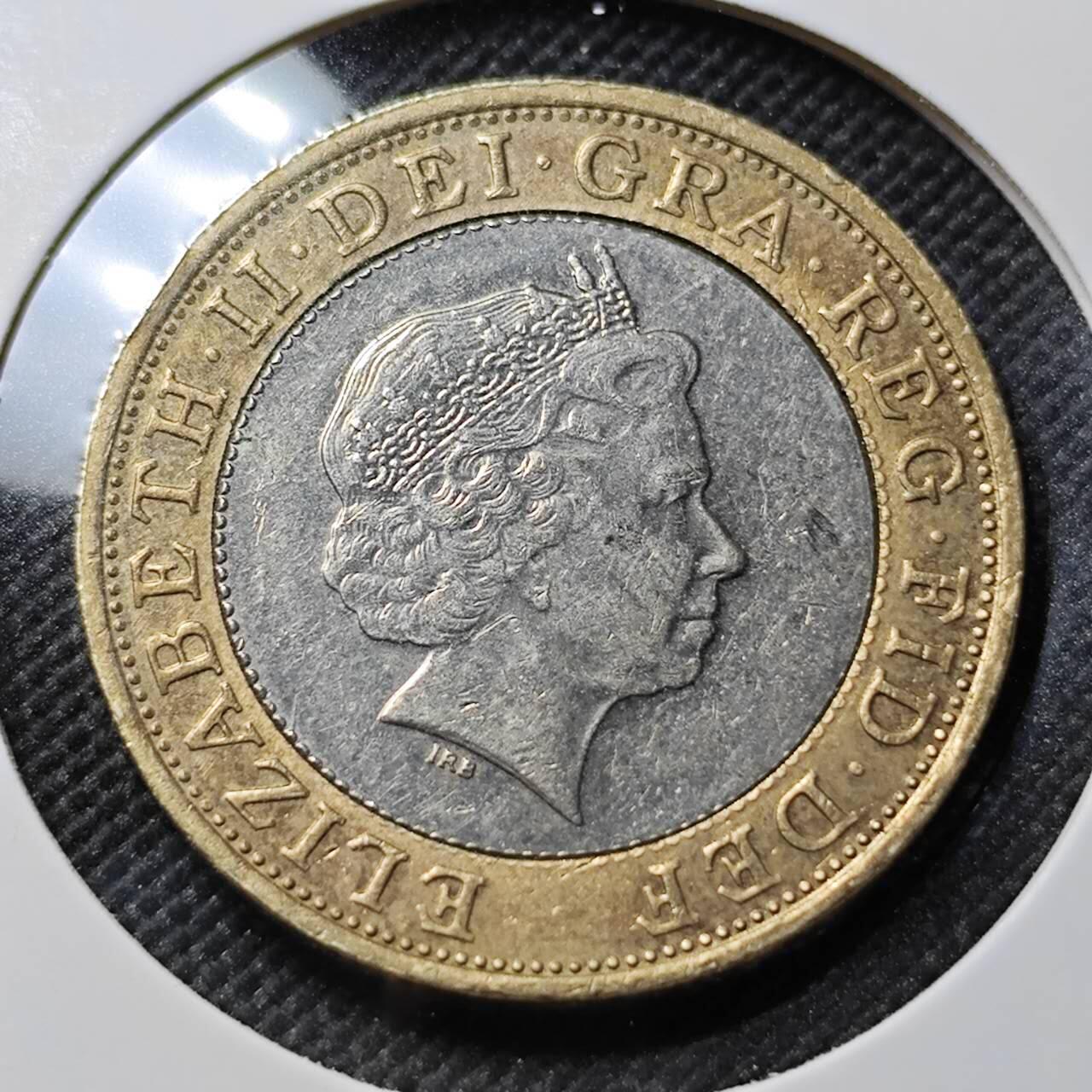 KK钱币收藏小铺  第385期  2月预留时间 周末发货  英国2镑