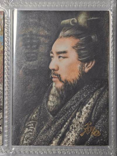 玩卡战线手绘+国潮卡大甩拍第47期（周四晚10点半截拍）请寄存过多的卡友准许发货哇！ - 【手绘卡】一兮绘曹操手绘卡