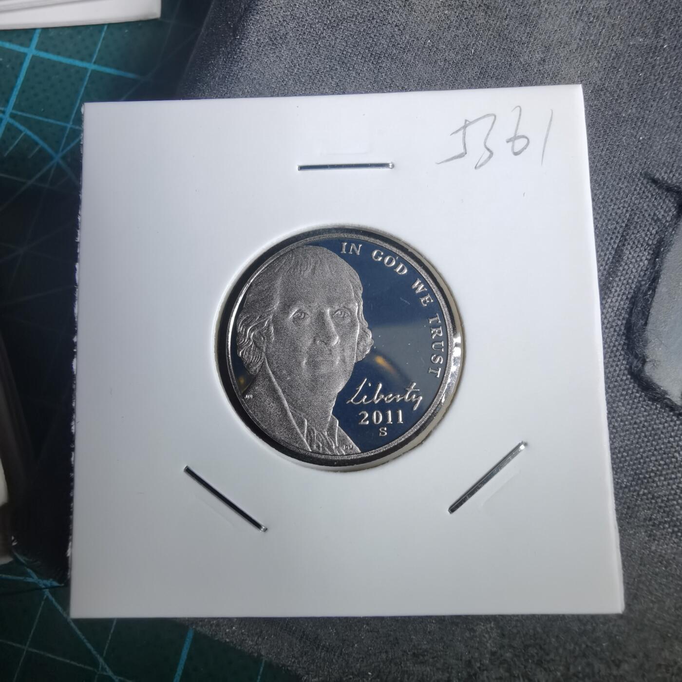 沼泽如烟--第953场 美国2011年5分精制币