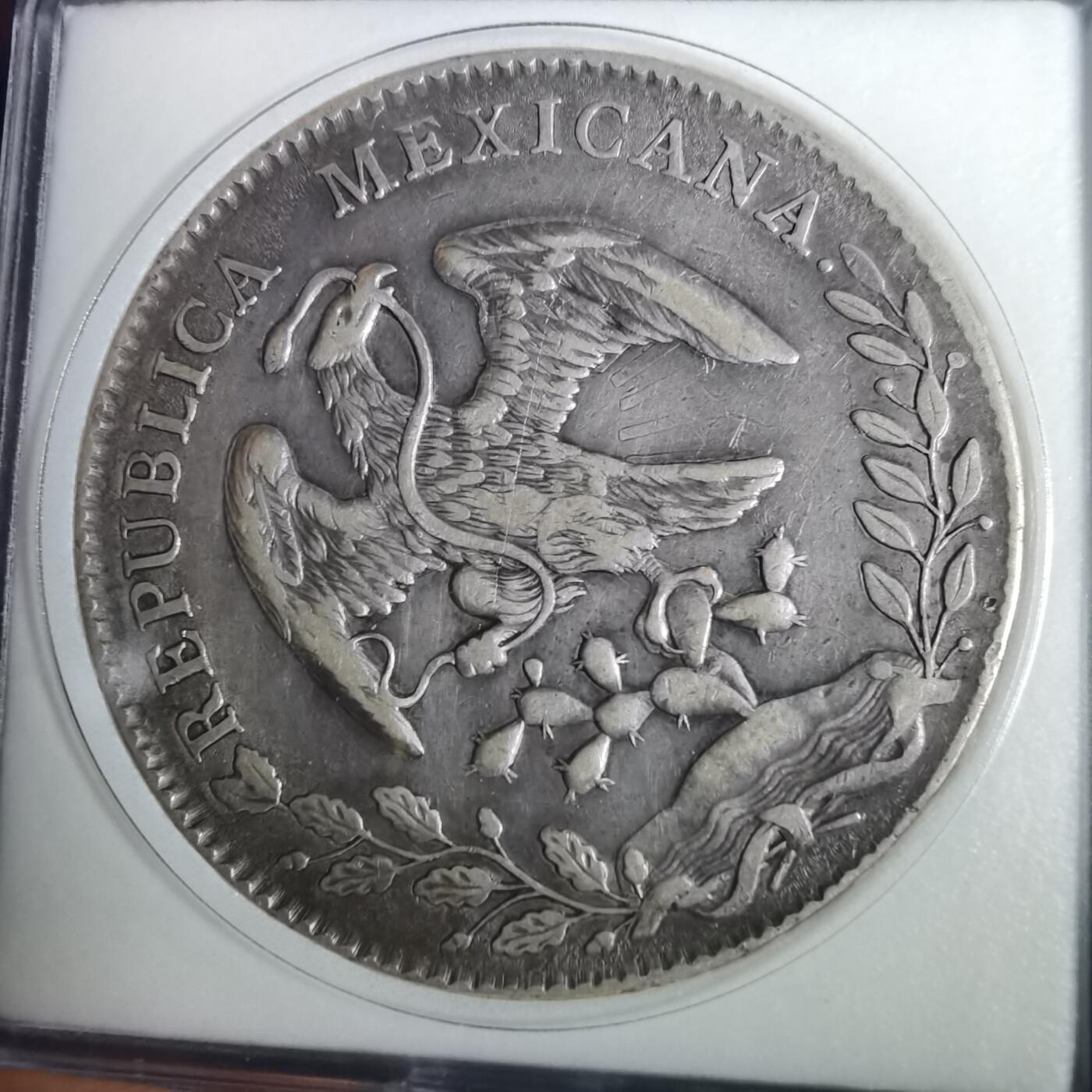 沼泽如烟--第953场 墨西哥1894年鹰洋