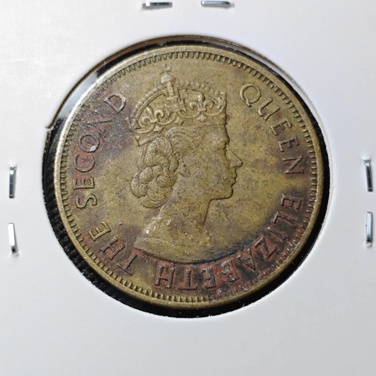 KK钱币收藏小铺  第385期  2月预留时间 周末发货  1965英属牙买加一便士铜币