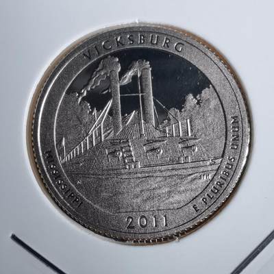 沼泽如烟--第953场 - 美国2011年25分纪念币精制币