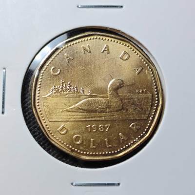 KK钱币收藏小铺  第385期  2月预留时间 周末发货 -  加拿大1元好品